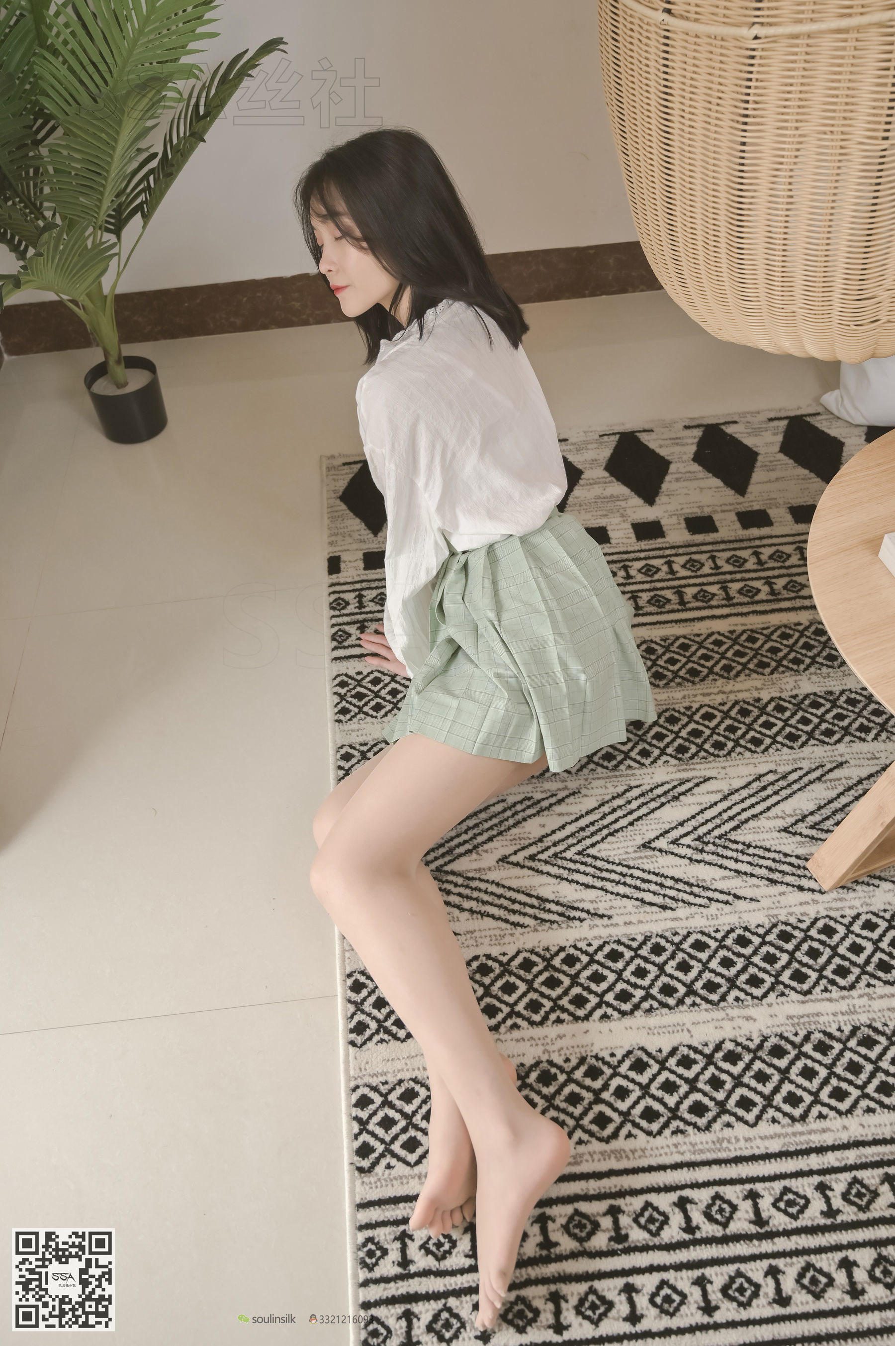 [SSA丝社]超清写真 No.106 丽萍 颠覆你的审美―五指丝袜