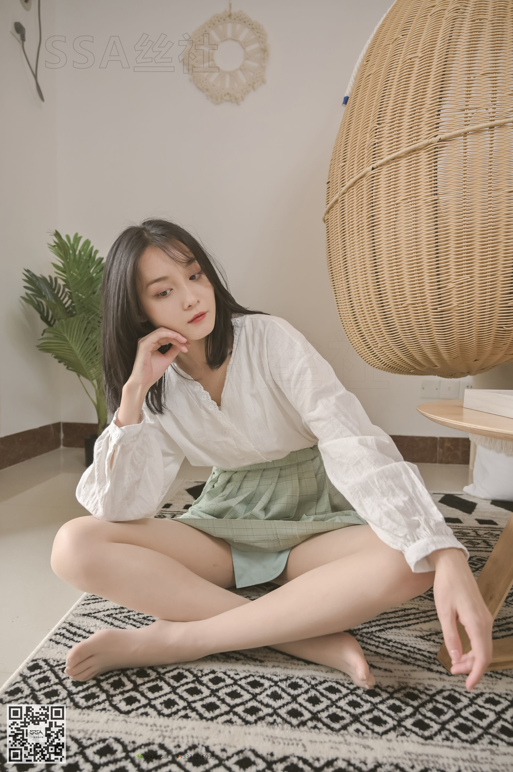 [SSA丝社]超清写真 No.106 丽萍 颠覆你的审美―五指丝袜