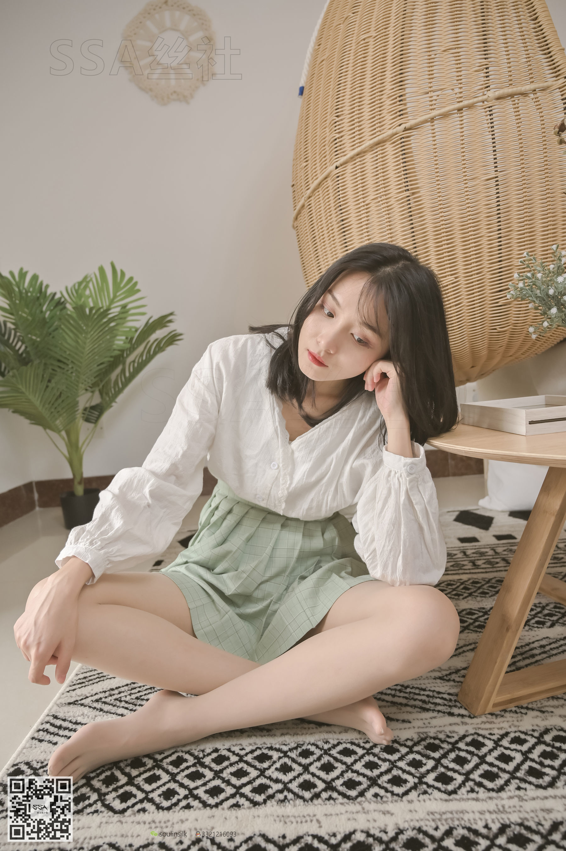 [SSA丝社]超清写真 No.106 丽萍 颠覆你的审美―五指丝袜