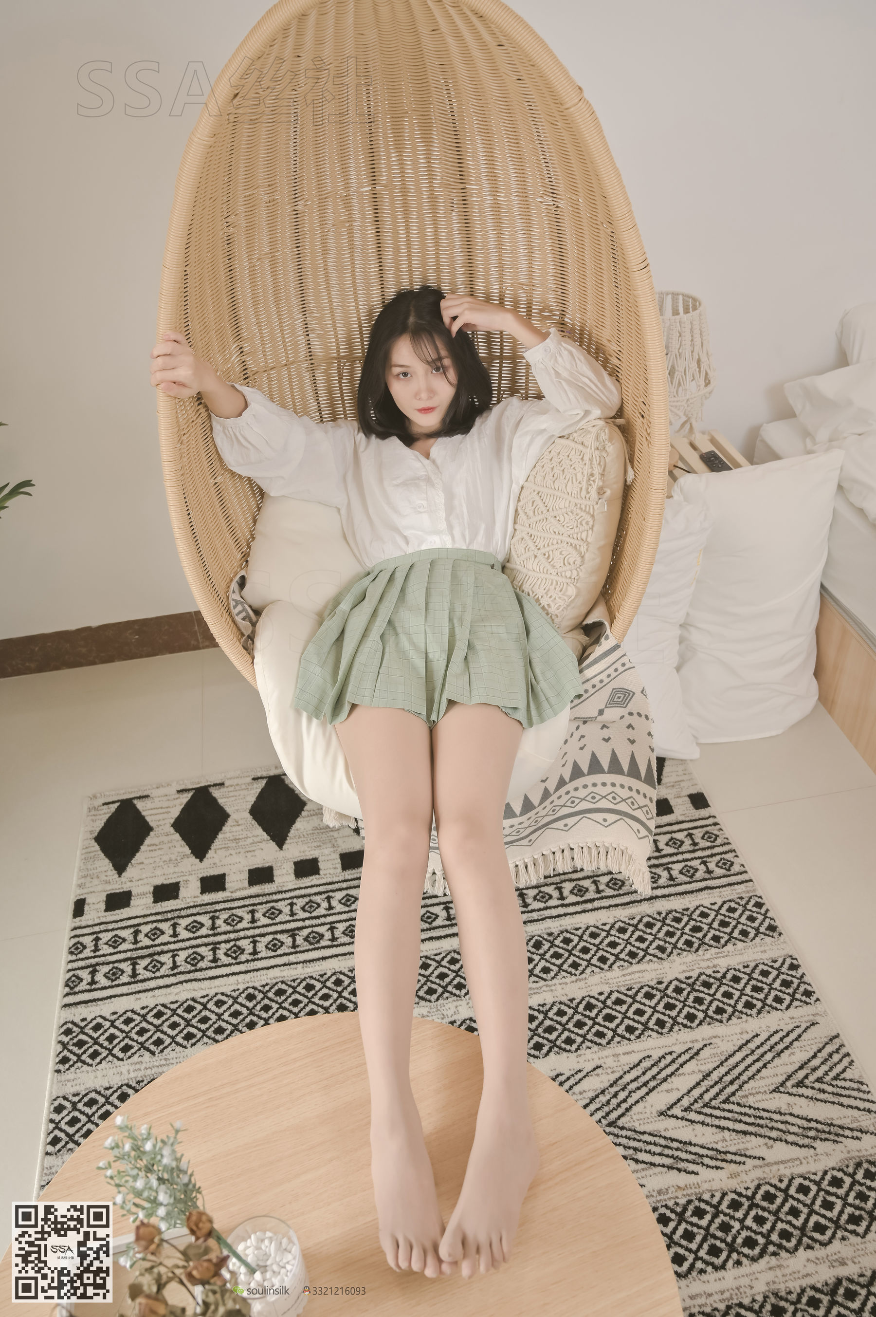 [SSA丝社]超清写真 No.106 丽萍 颠覆你的审美―五指丝袜