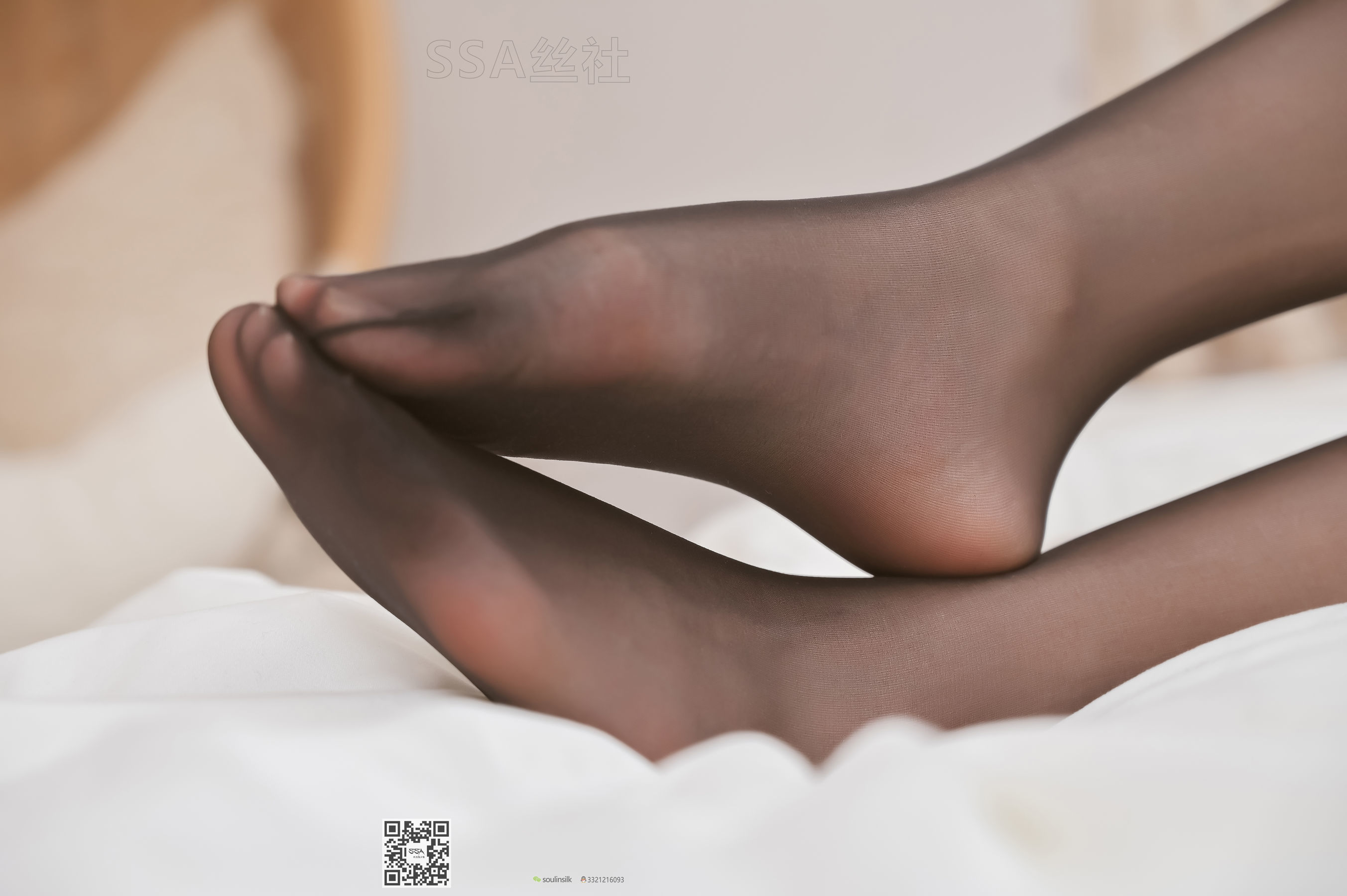 [SSA丝社]超清写真 No.109 西西 大眼萌腿模黑丝