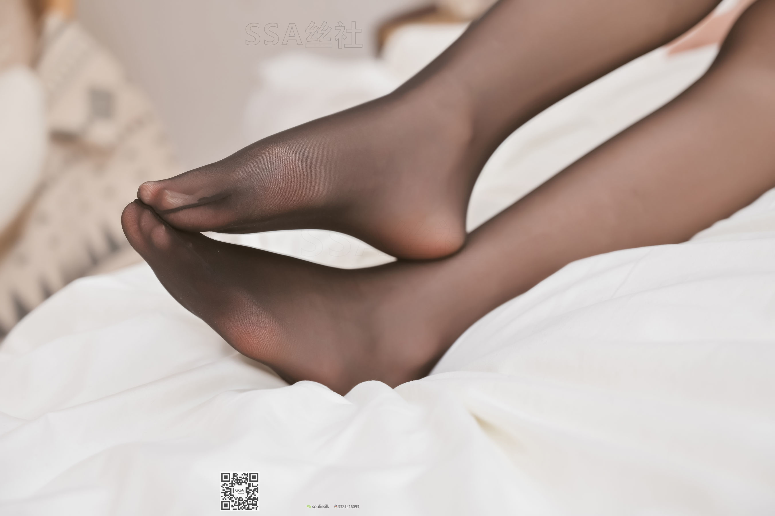 [SSA丝社]超清写真 No.109 西西 大眼萌腿模黑丝