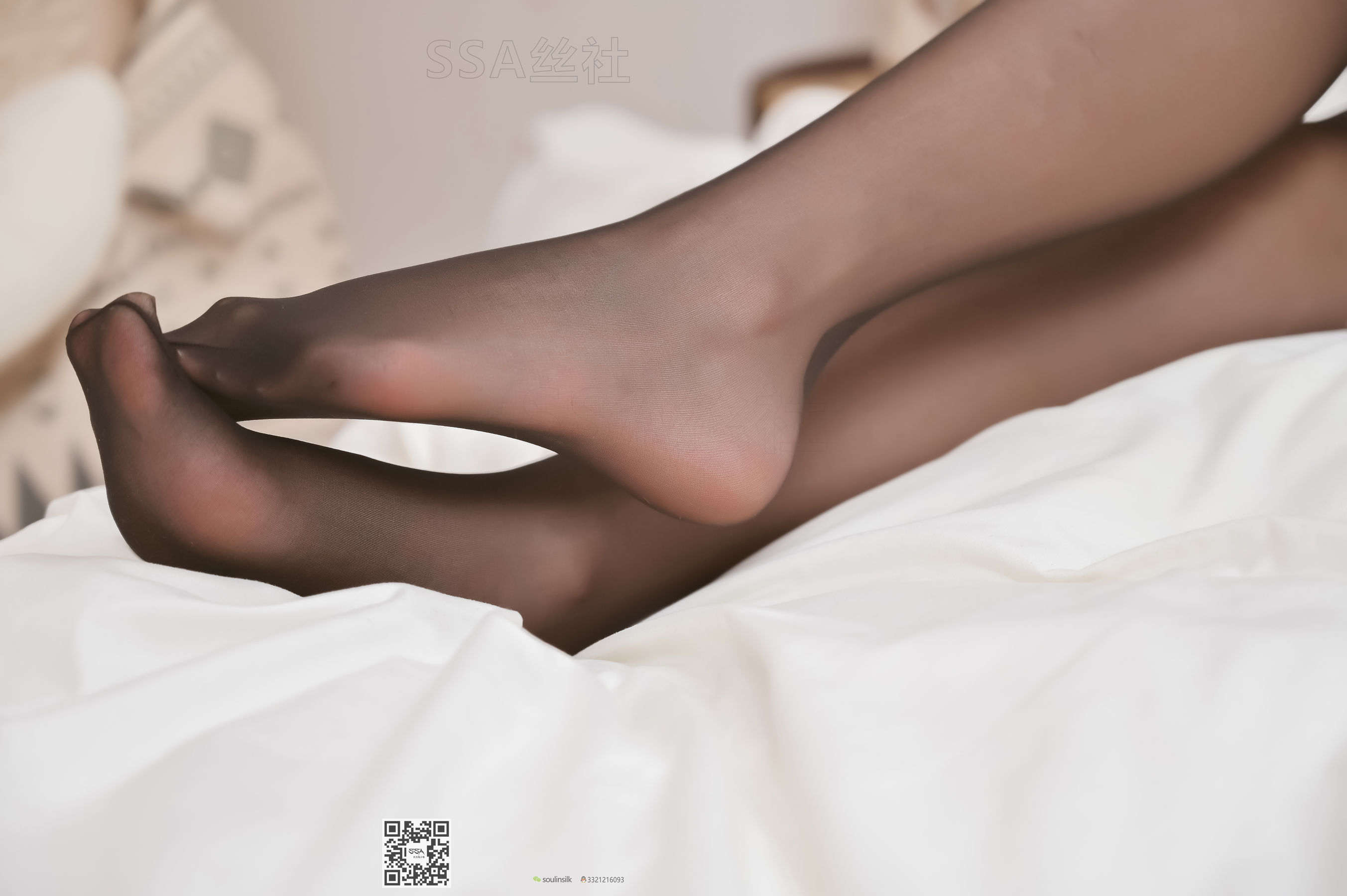 [SSA丝社]超清写真 No.109 西西 大眼萌腿模黑丝