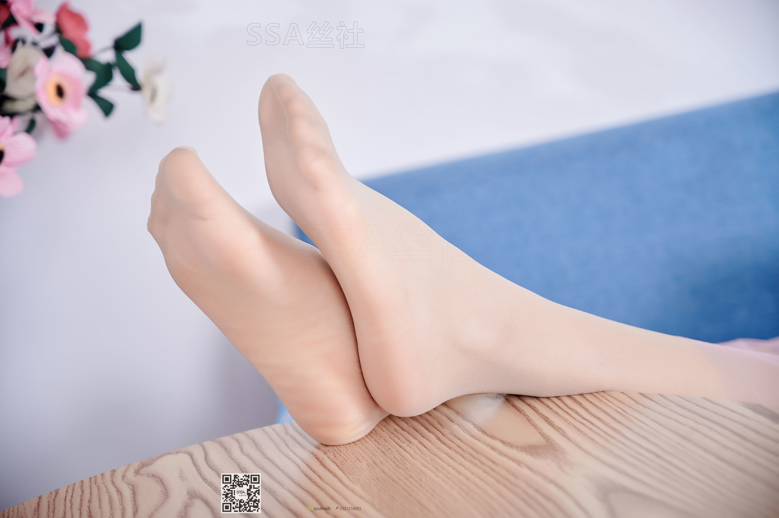 [SSA丝社]超清写真 No.114 腿模慧慧 笑容治愈系套少女粉