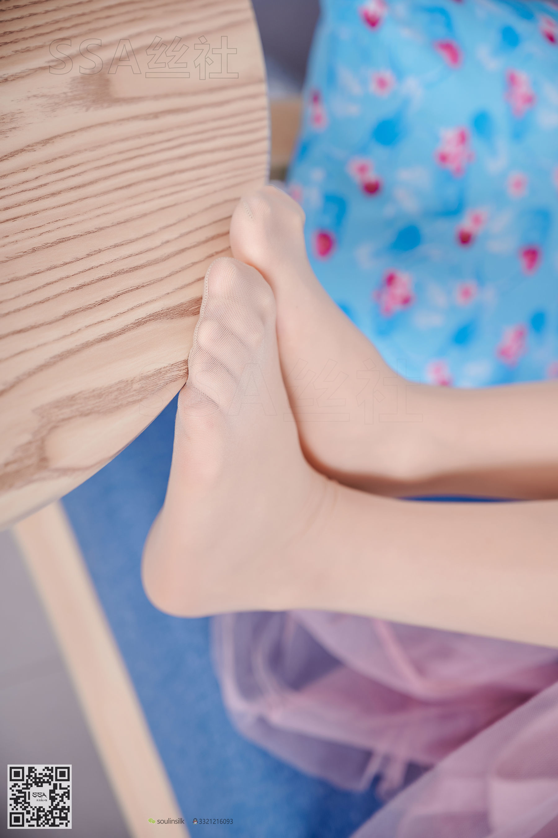[SSA丝社]超清写真 No.114 腿模慧慧 笑容治愈系套少女粉