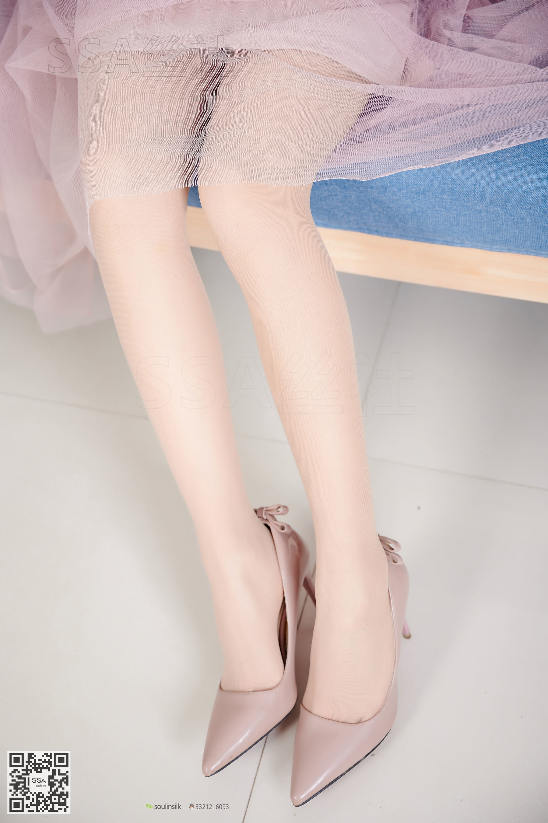 [SSA丝社]超清写真 No.114 腿模慧慧 笑容治愈系套少女粉