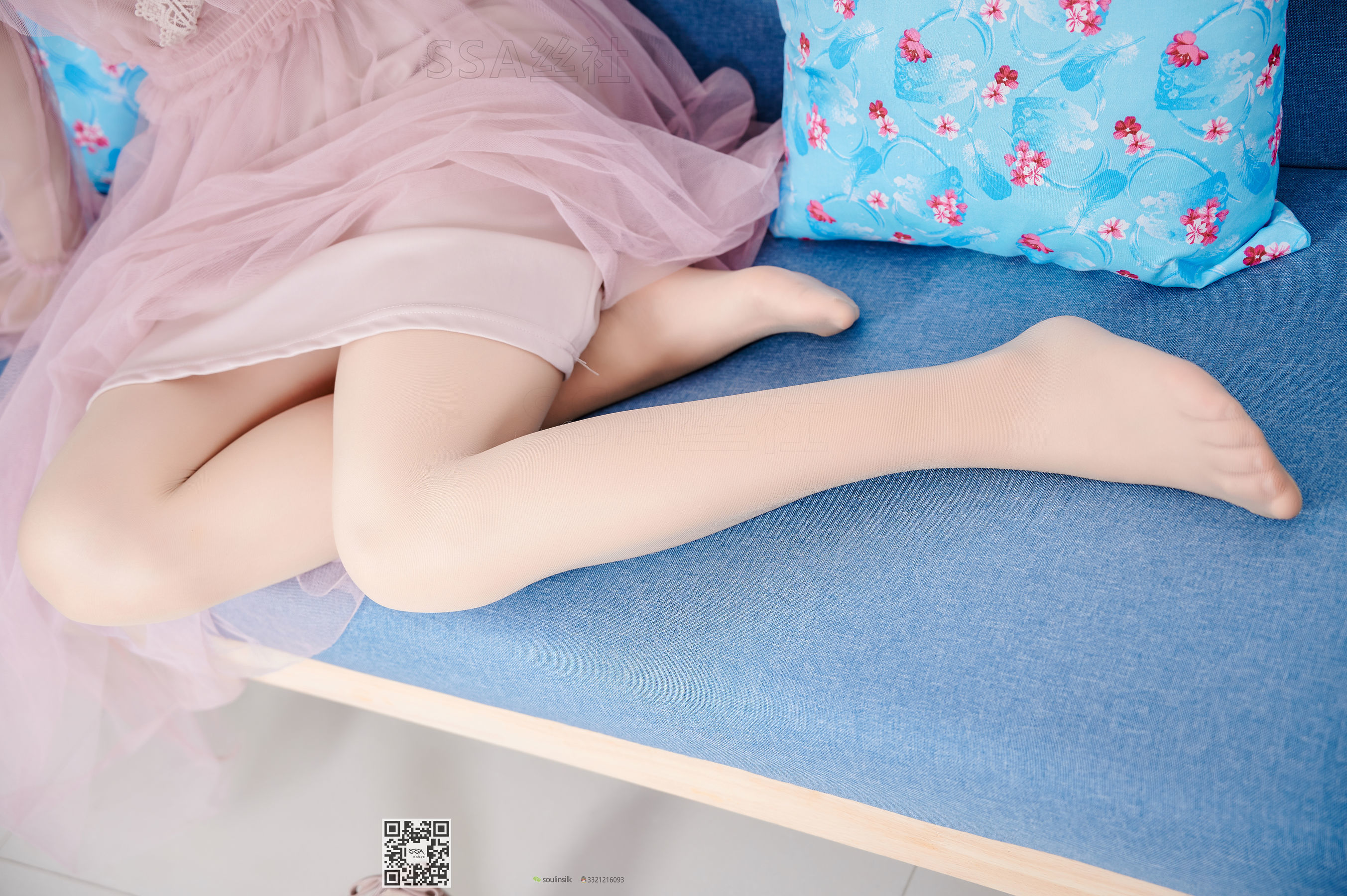 [SSA丝社]超清写真 No.114 腿模慧慧 笑容治愈系套少女粉