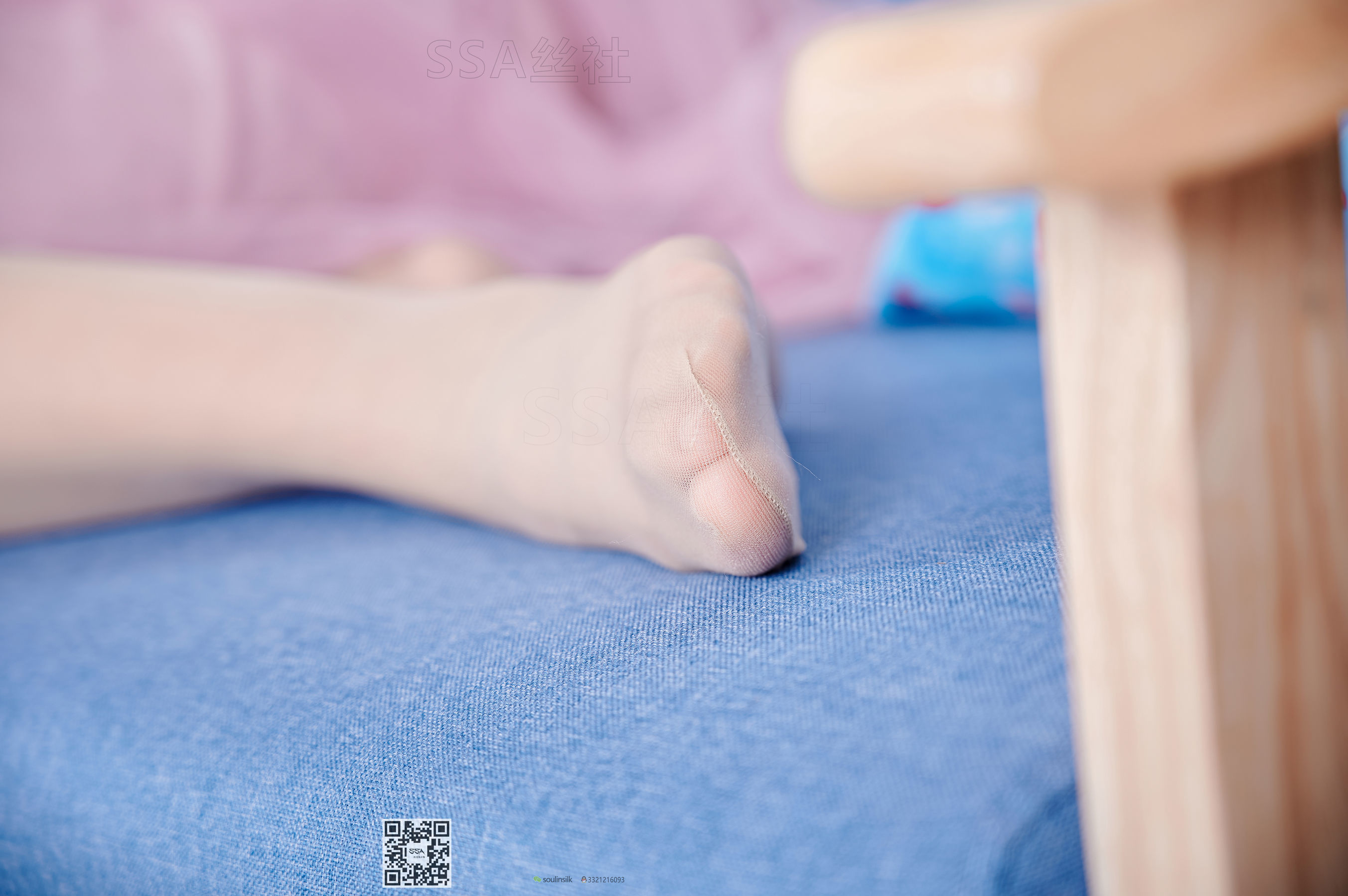 [SSA丝社]超清写真 No.114 腿模慧慧 笑容治愈系套少女粉