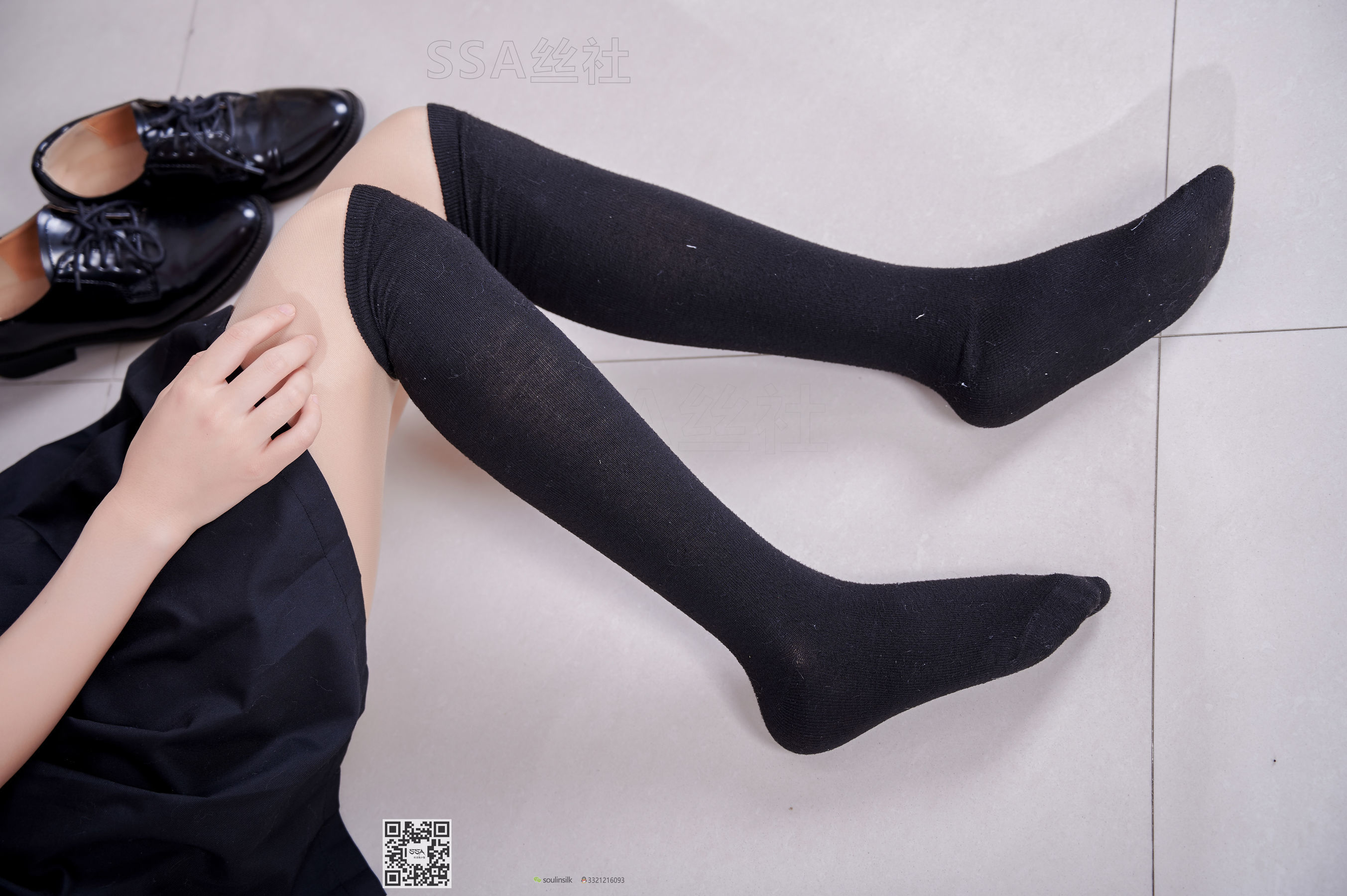 [SSA丝社]超清写真 No.116 腿模慧慧 清纯JK学生制服