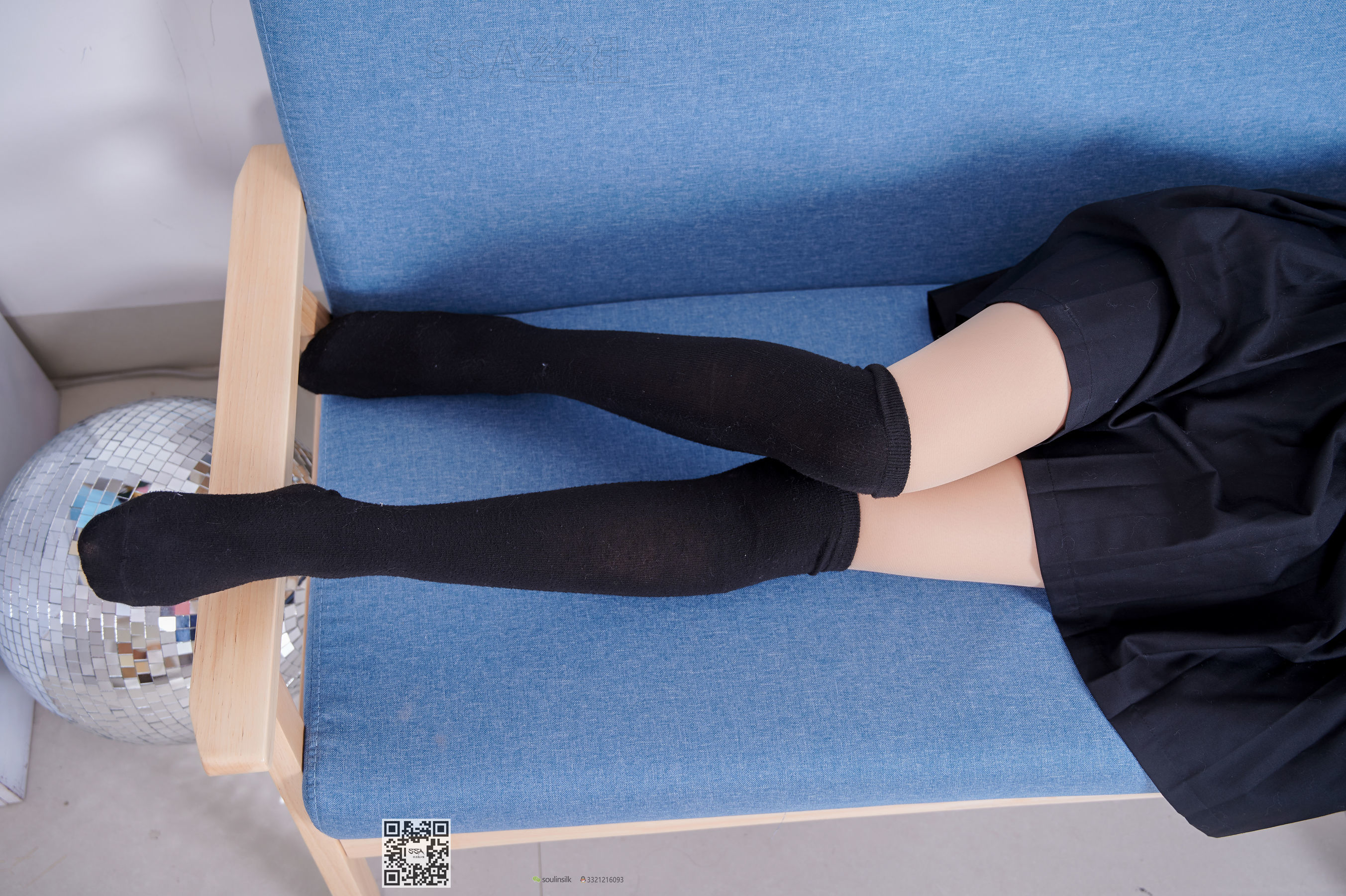 [SSA丝社]超清写真 No.116 腿模慧慧 清纯JK学生制服