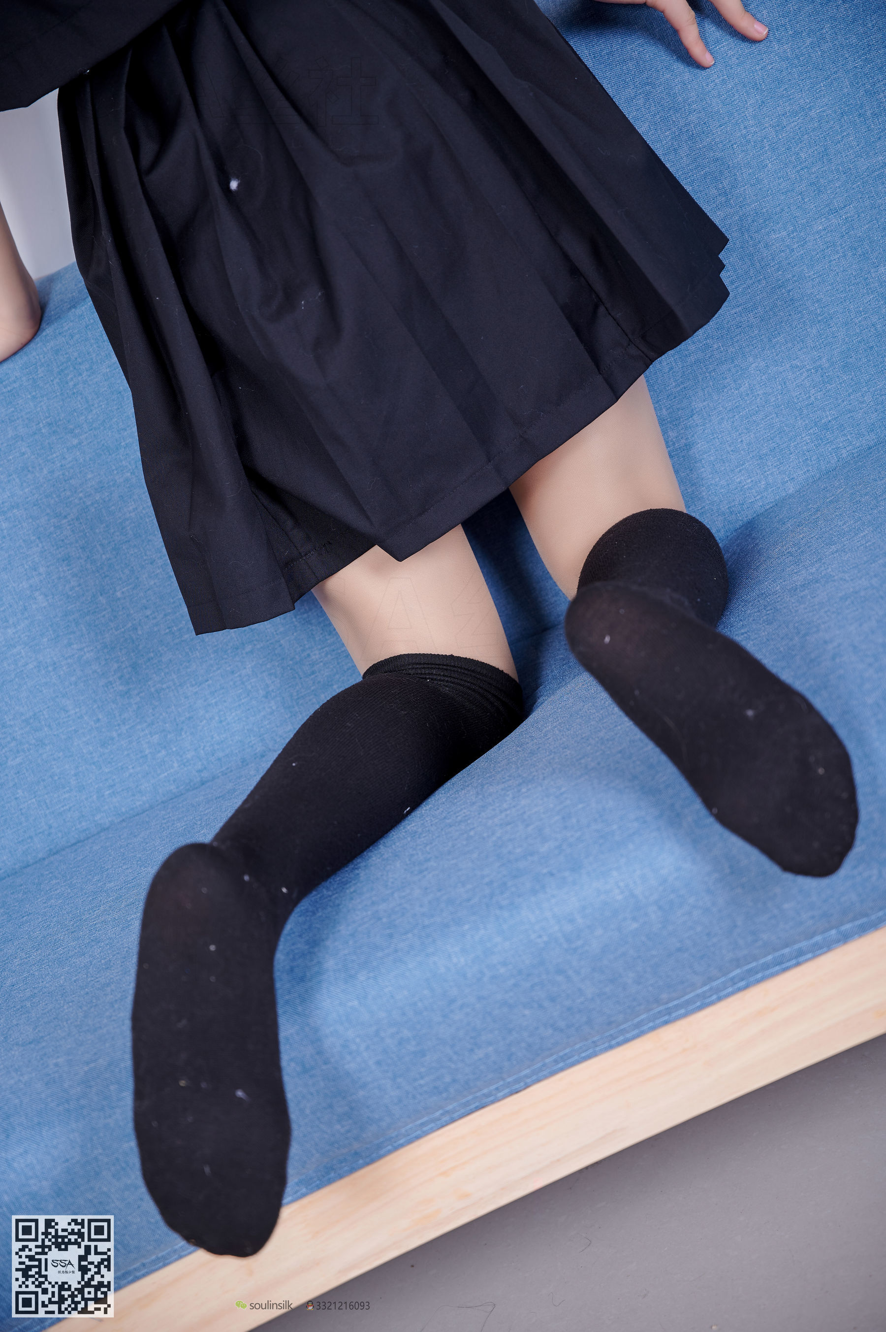 [SSA丝社]超清写真 No.116 腿模慧慧 清纯JK学生制服