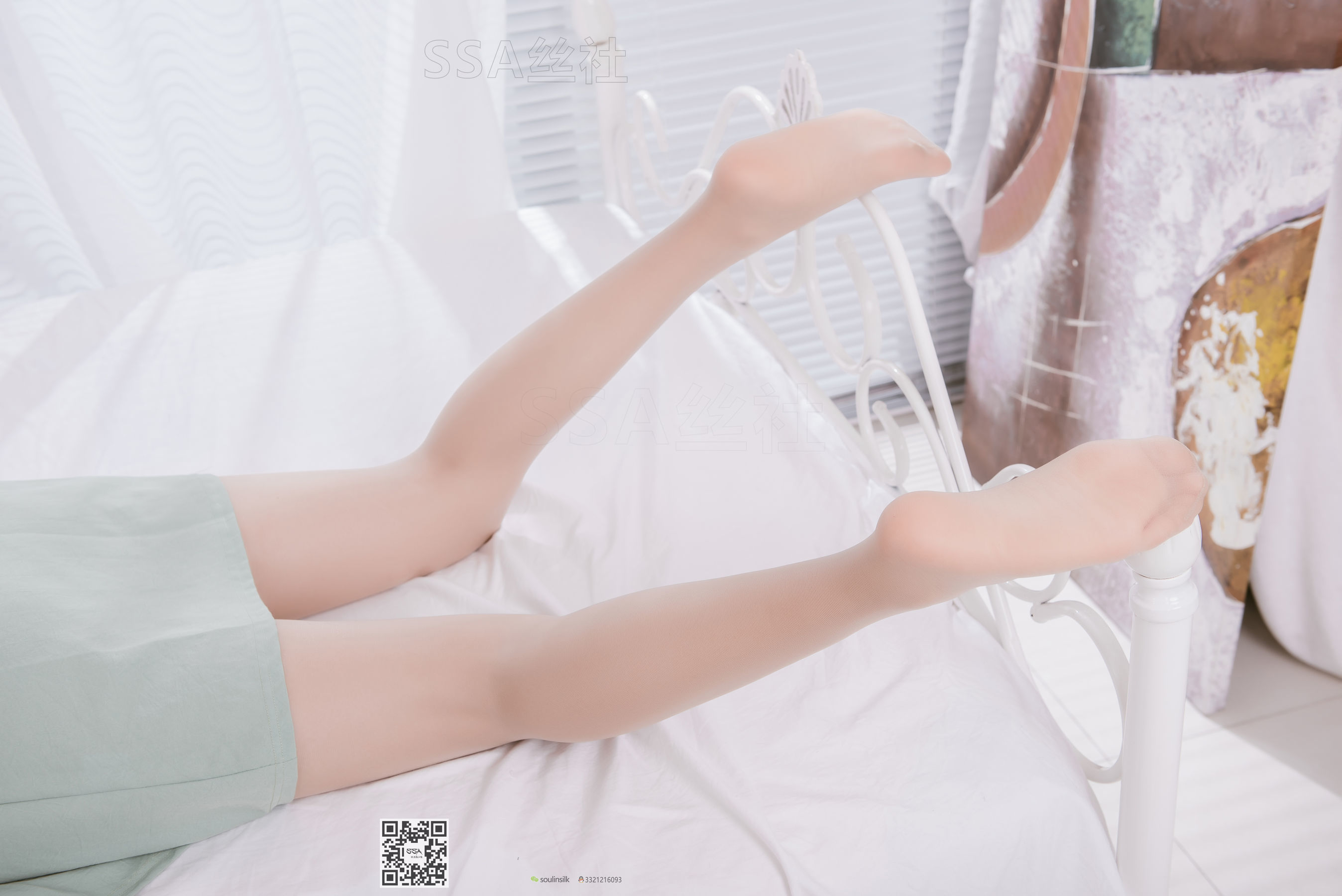 [SSA丝社]超清写真 No.124 腿模慧慧 一样的小清新不一样的味道