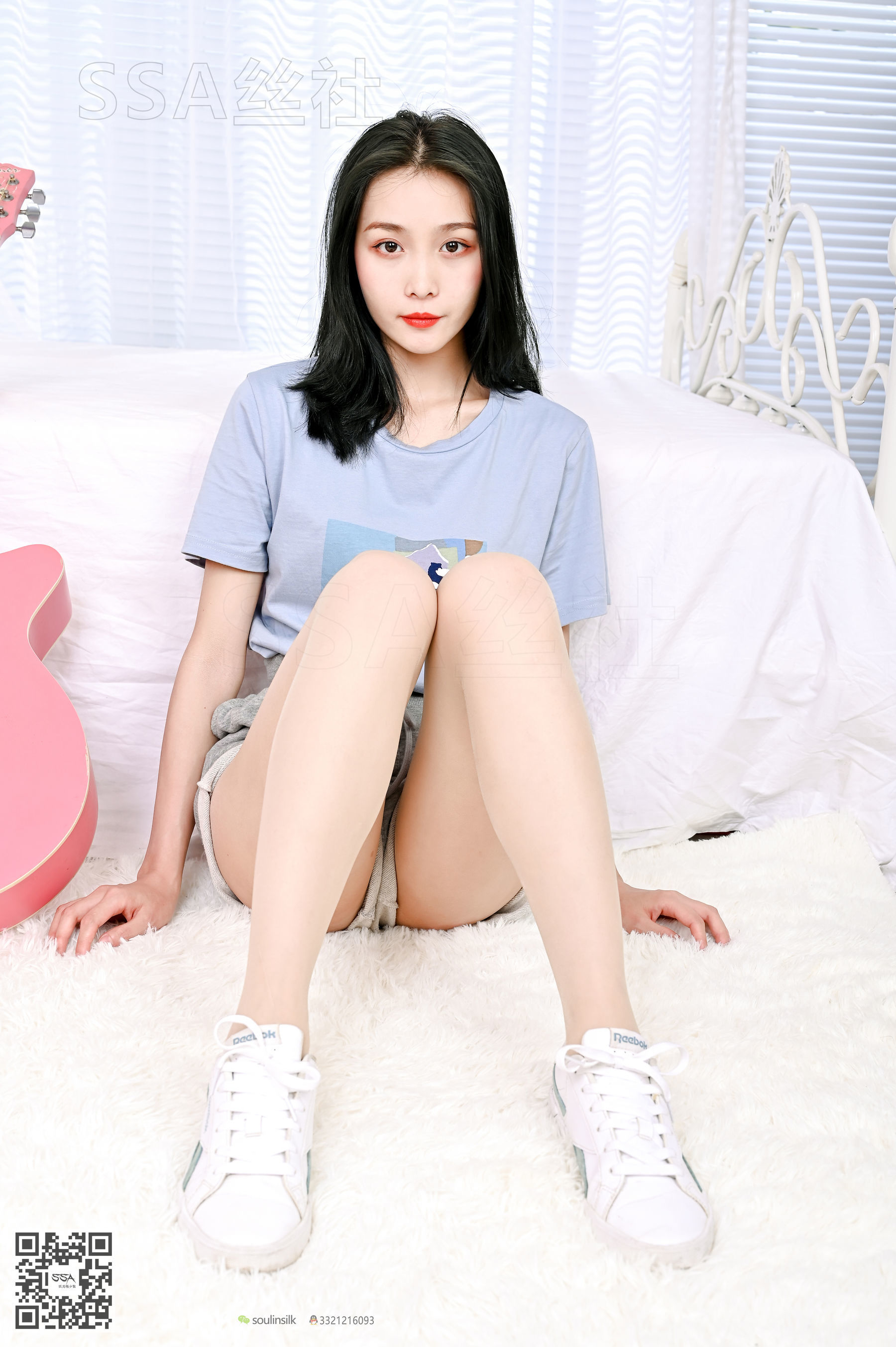 [SSA丝社]超清写真 No.131 君君 居家小姐姐