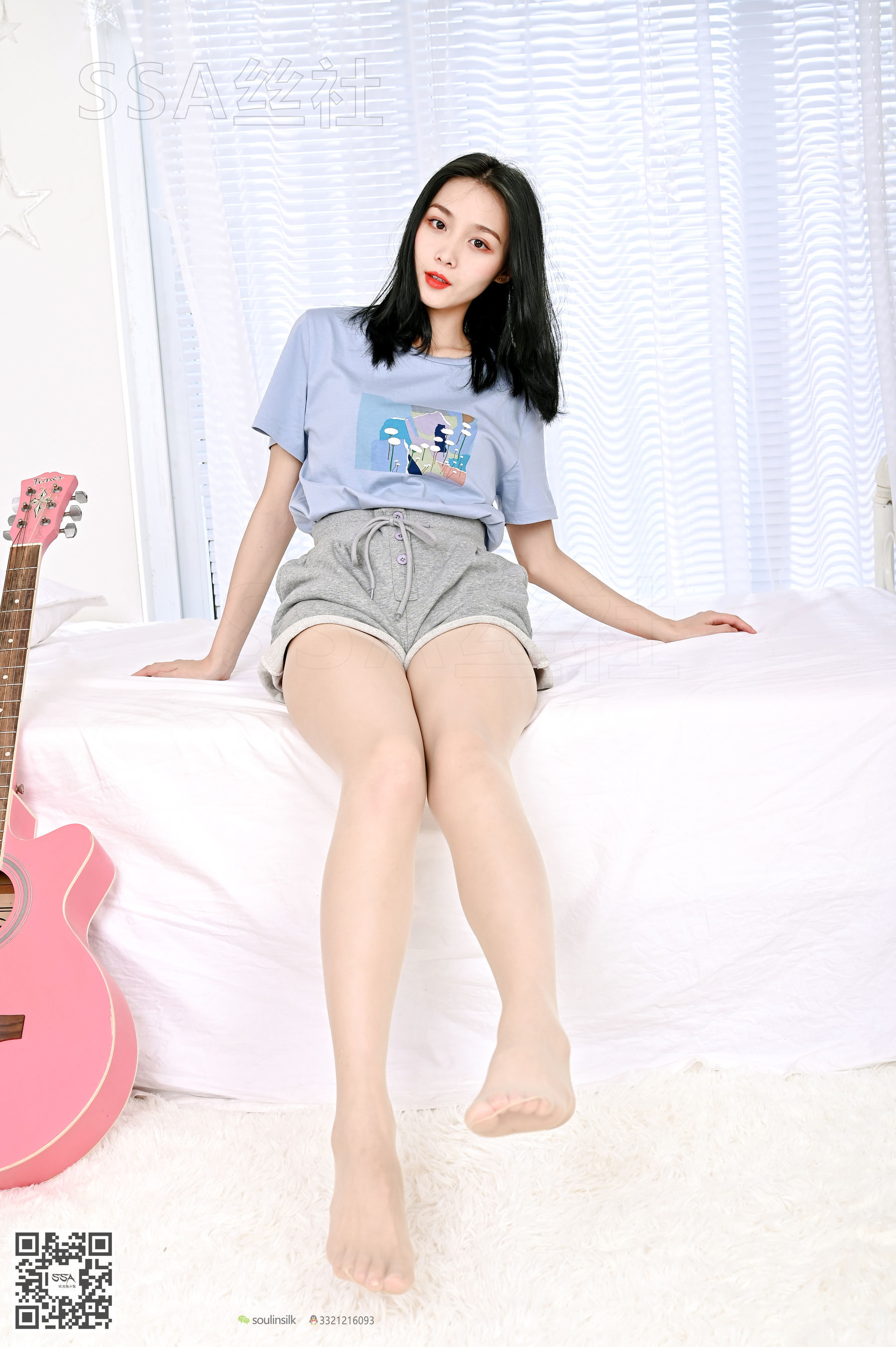 [SSA丝社]超清写真 No.131 君君 居家小姐姐