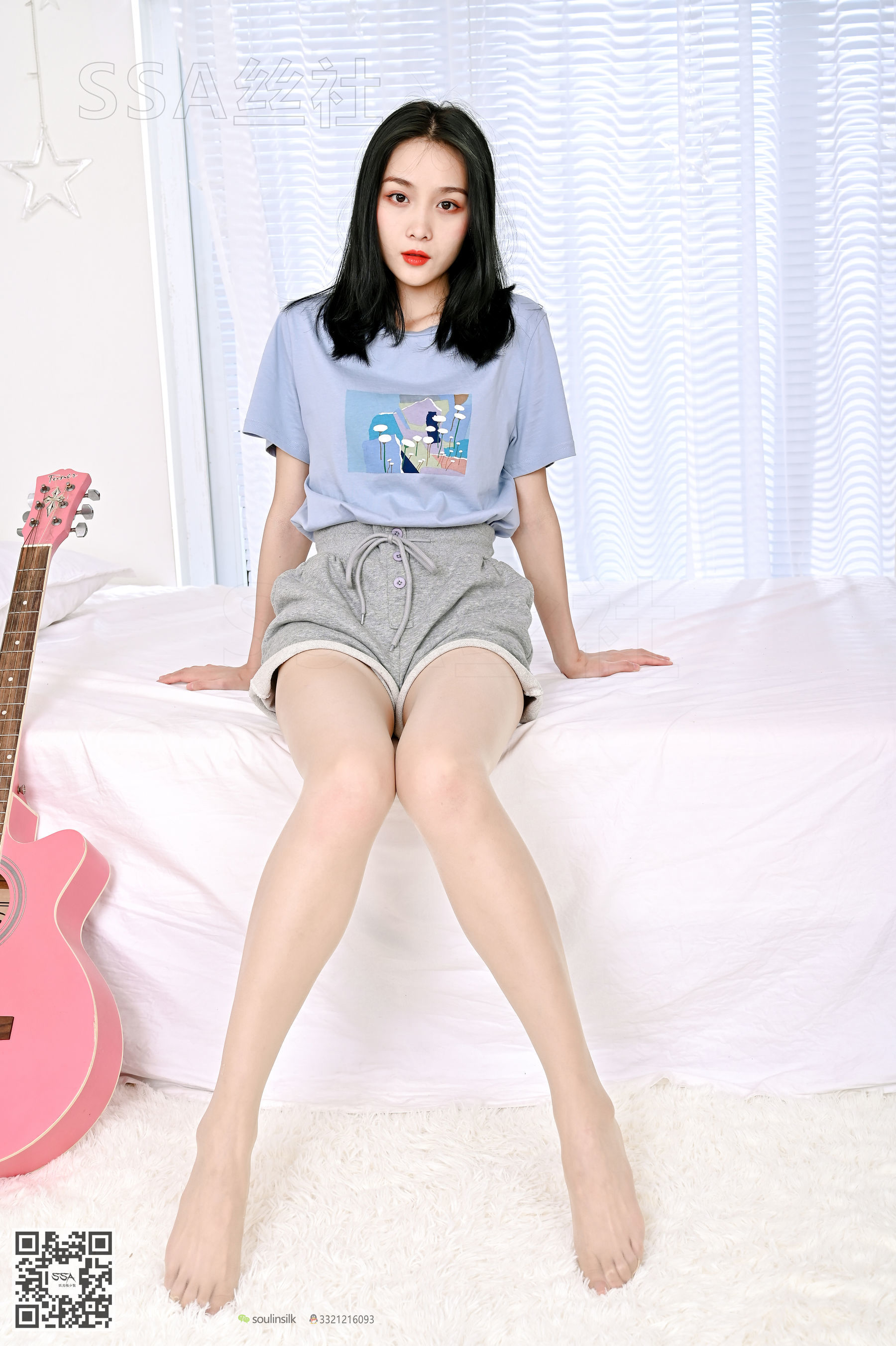 [SSA丝社]超清写真 No.131 君君 居家小姐姐