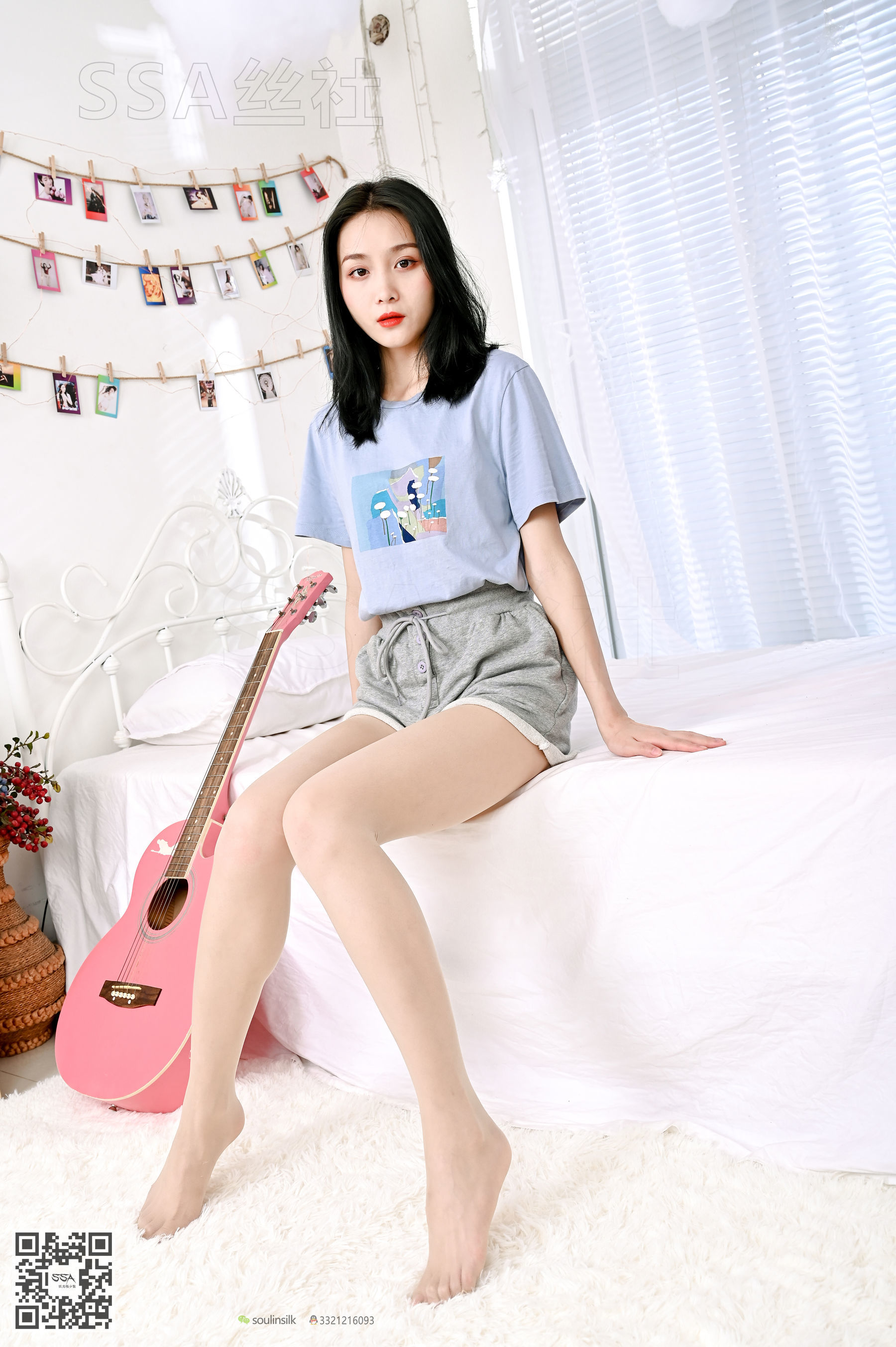 [SSA丝社]超清写真 No.131 君君 居家小姐姐