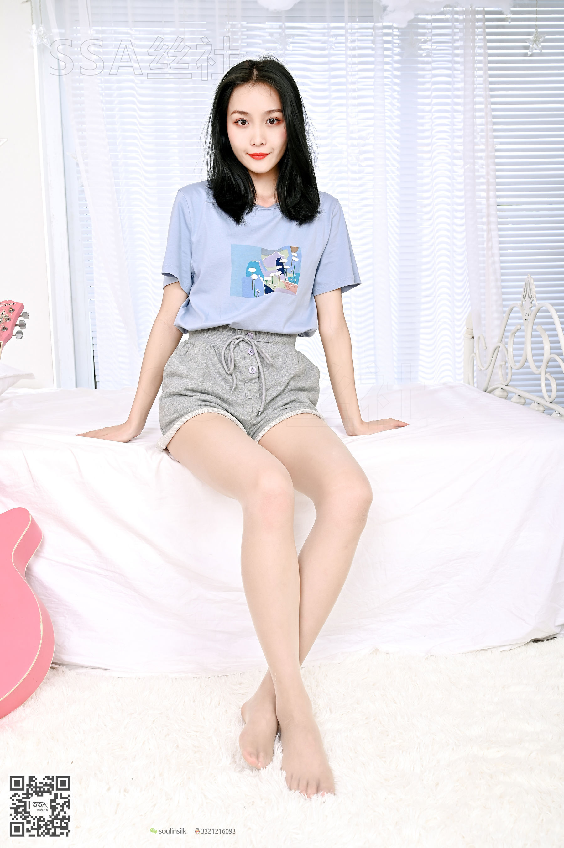 [SSA丝社]超清写真 No.131 君君 居家小姐姐