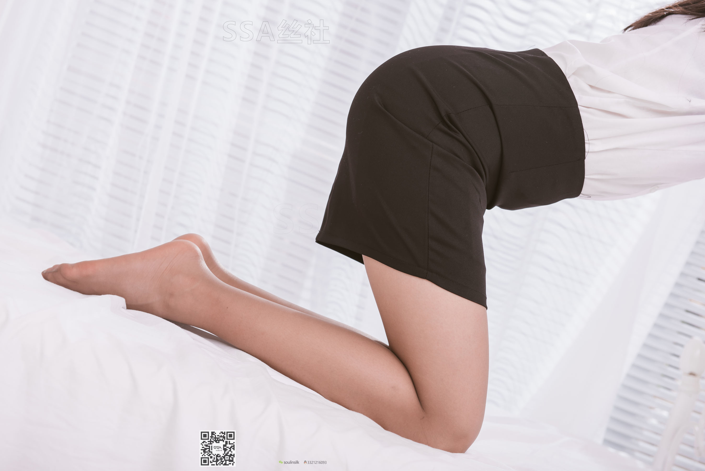 [SSA丝社]超清写真 No.132 慧慧 性感女秘书灰丝