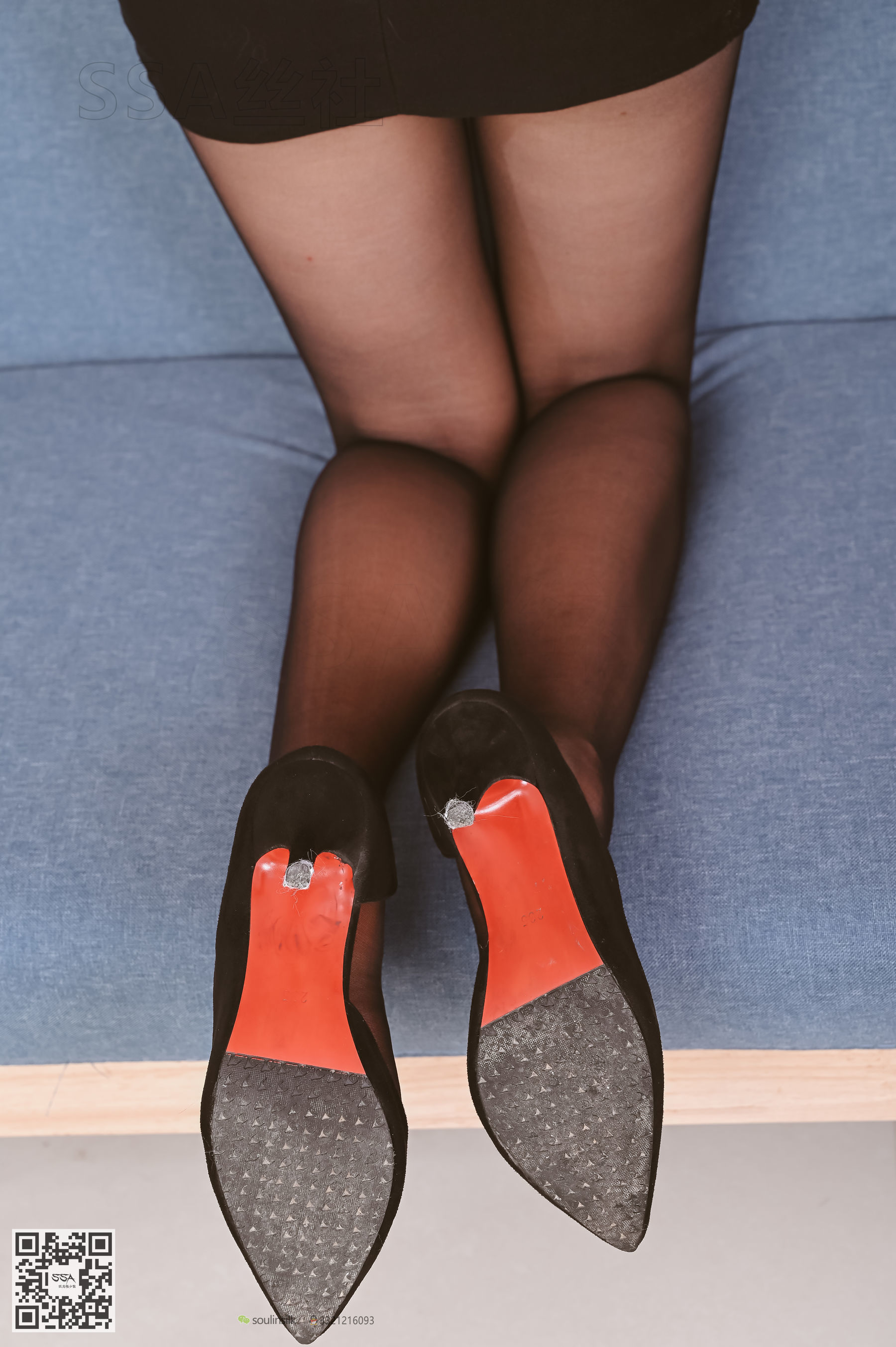 [SSA丝社]超清写真 No.137 慧慧 腿模脱丝