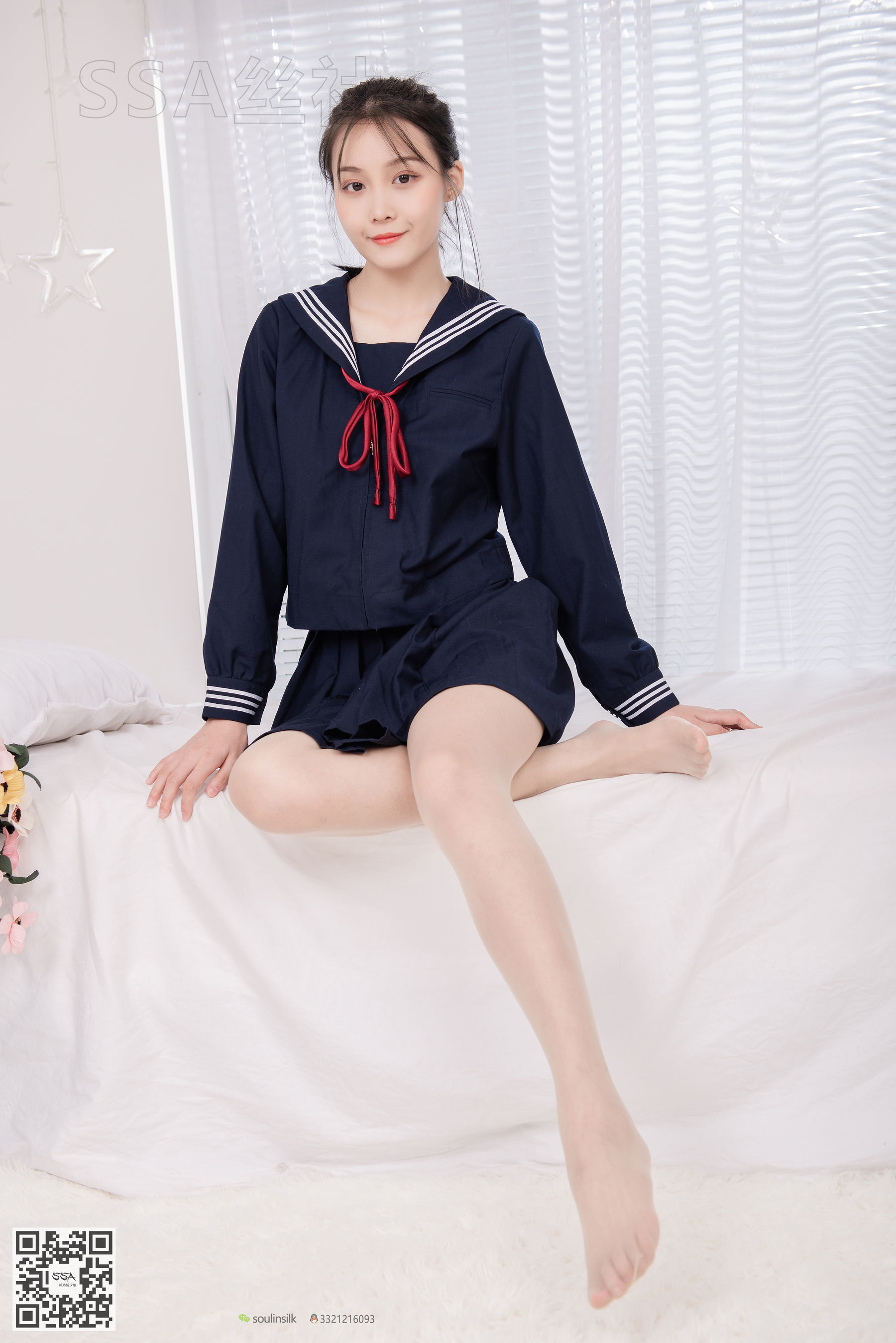[SSA丝社]超清写真 No.142 君君 JK制服