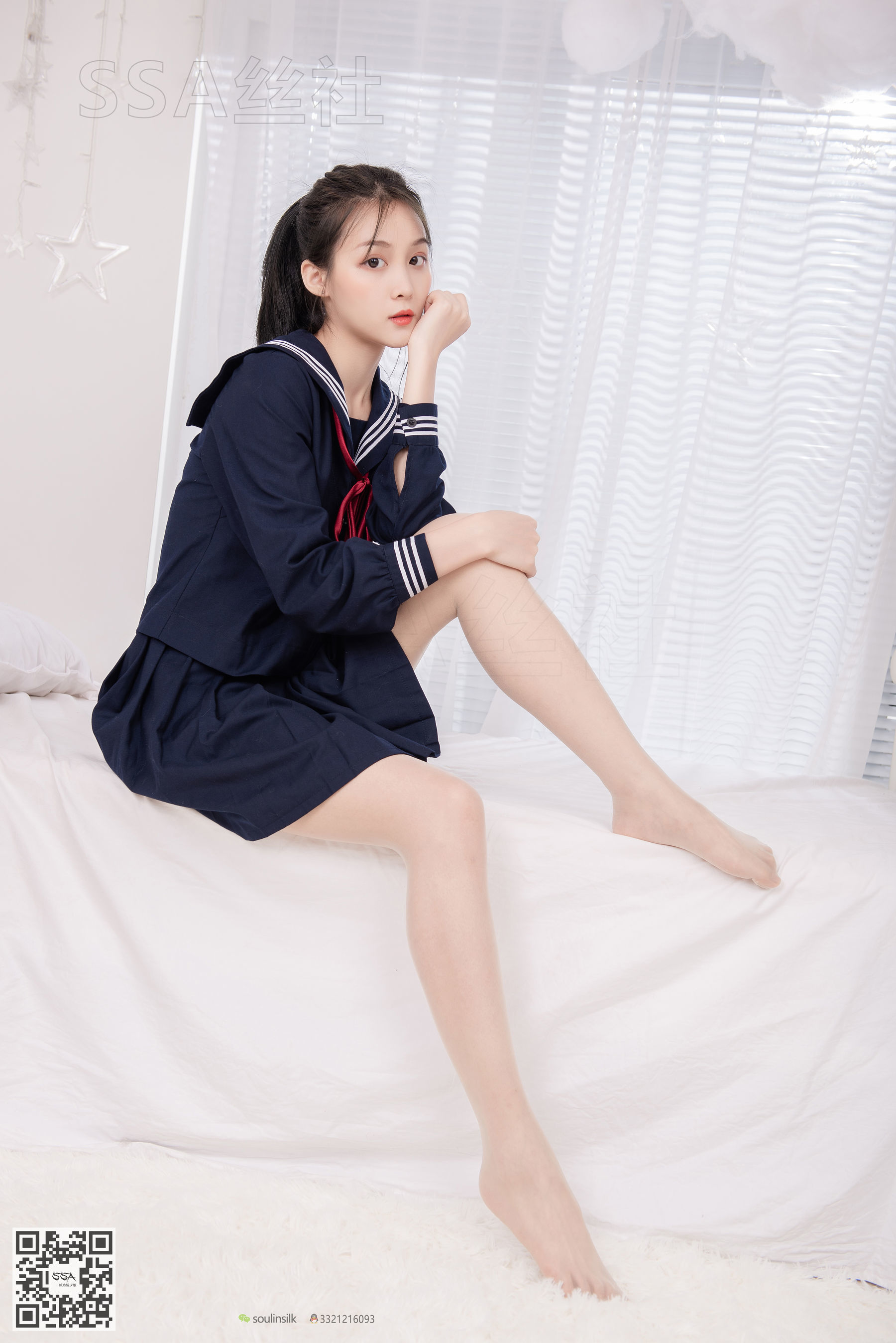 [SSA丝社]超清写真 No.142 君君 JK制服