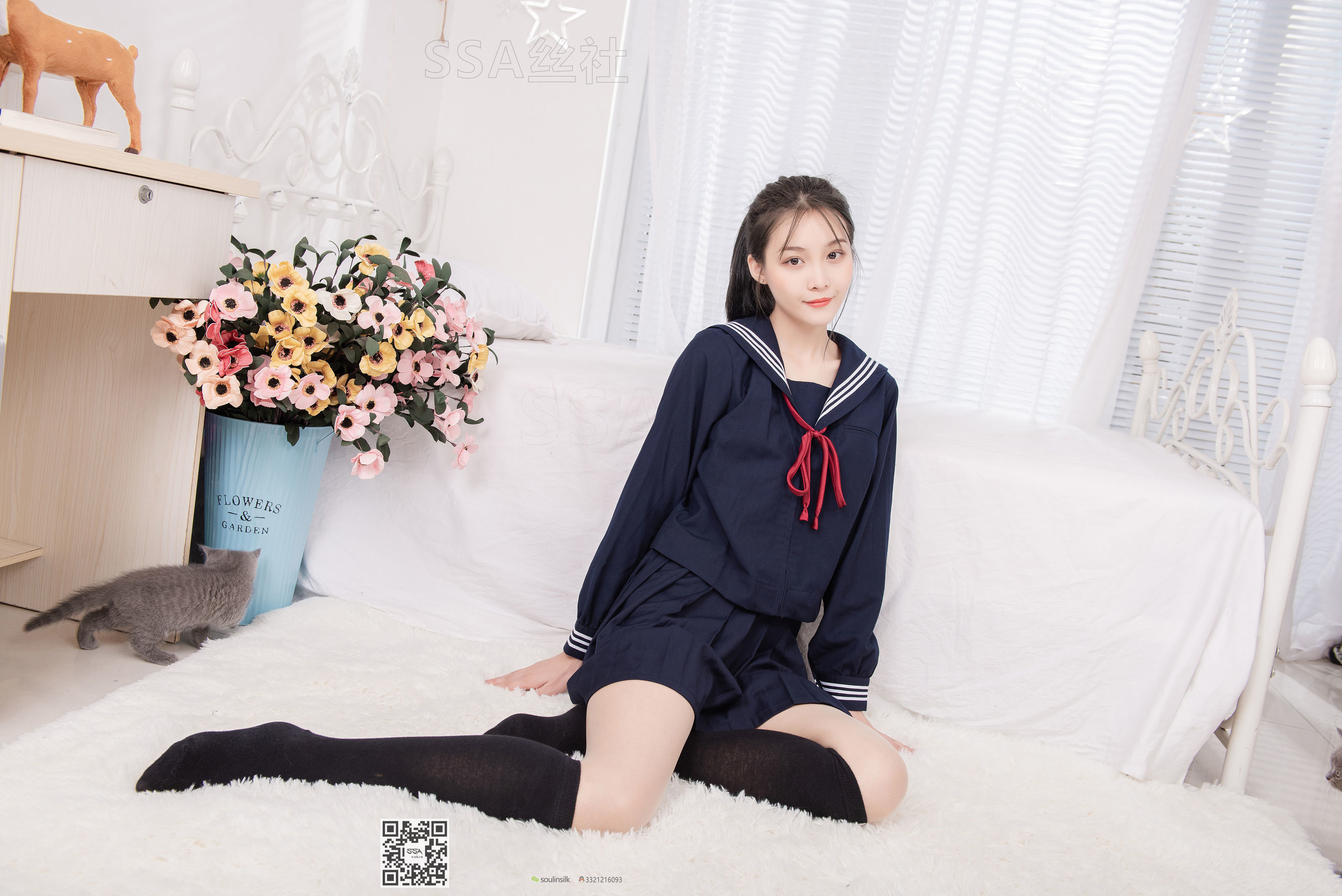 [SSA丝社]超清写真 No.142 君君 JK制服