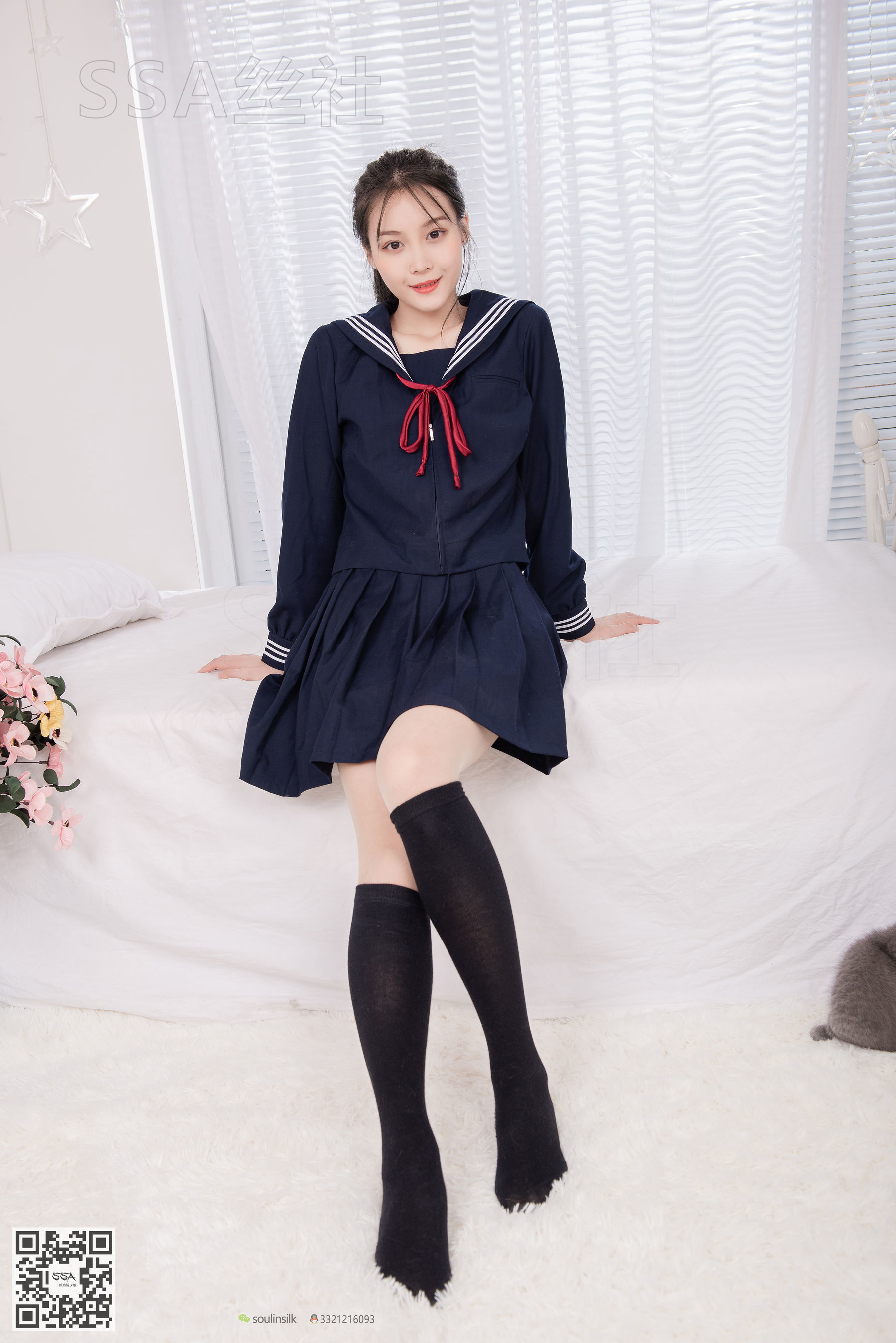 [SSA丝社]超清写真 No.142 君君 JK制服
