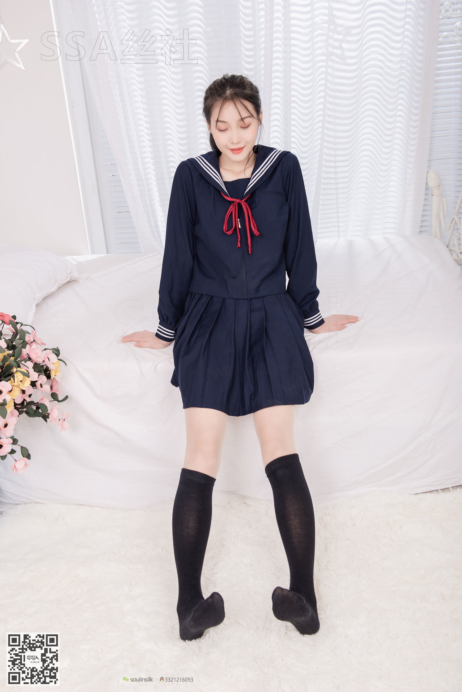 [SSA丝社]超清写真 No.142 君君 JK制服