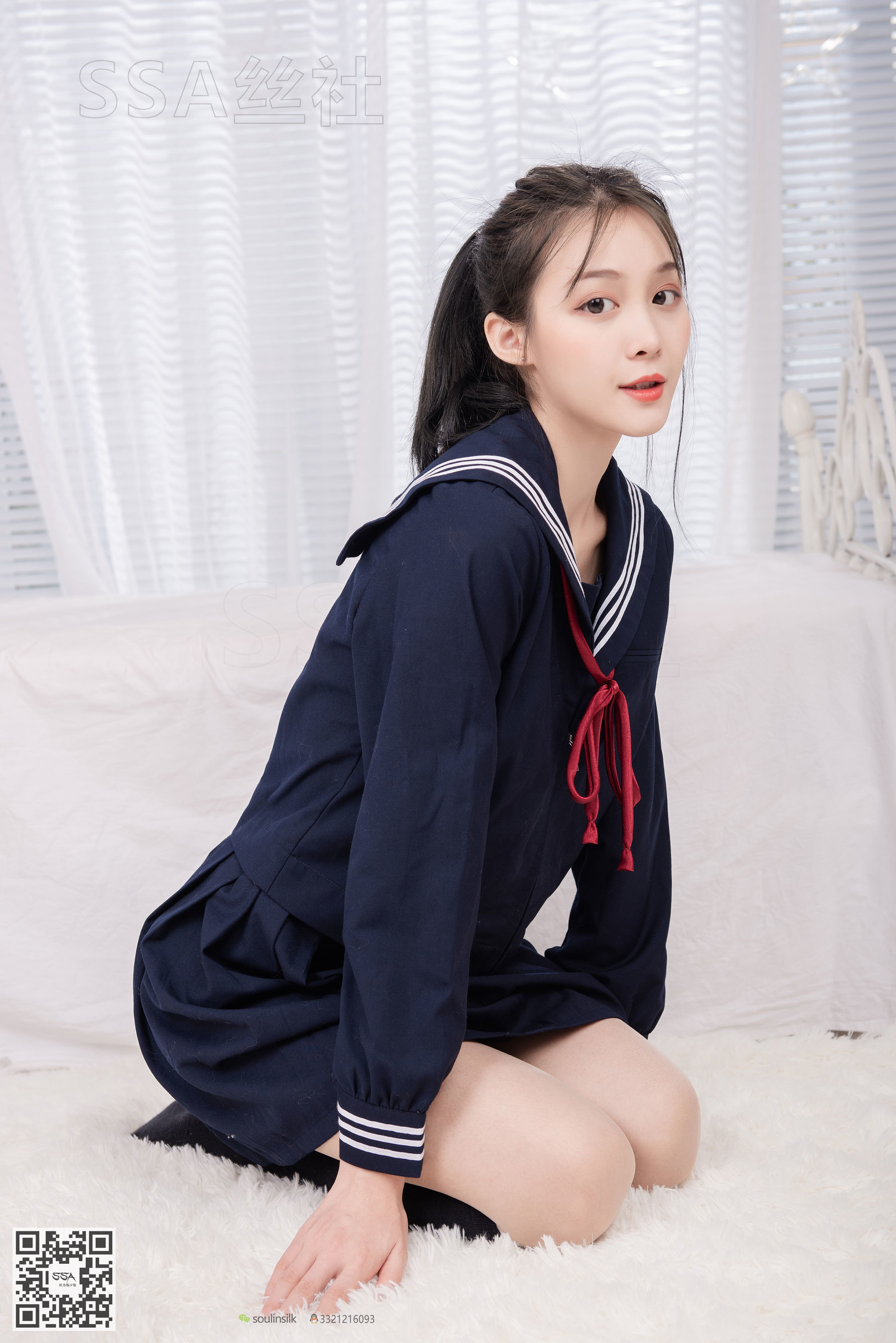 [SSA丝社]超清写真 No.142 君君 JK制服