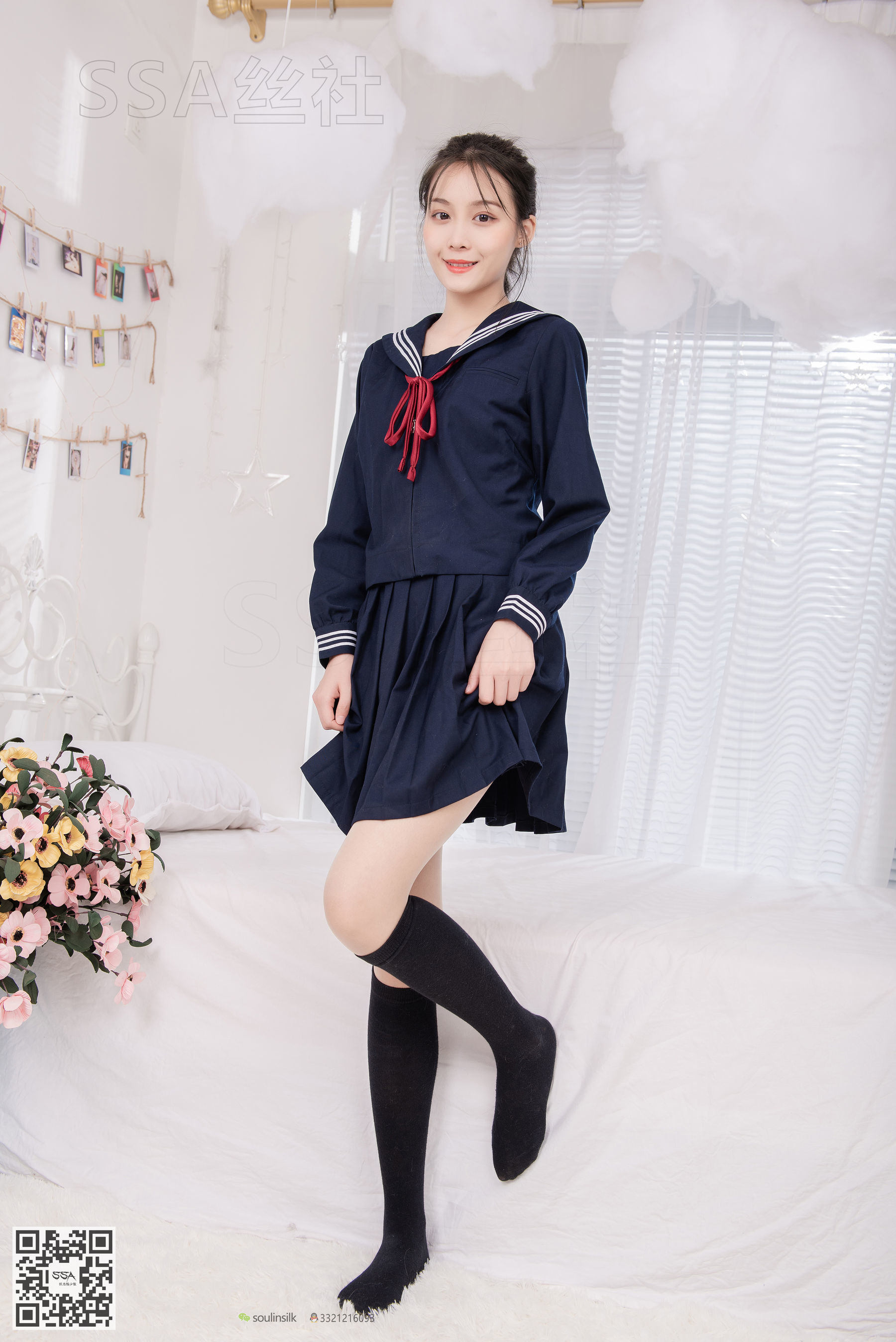 [SSA丝社]超清写真 No.142 君君 JK制服