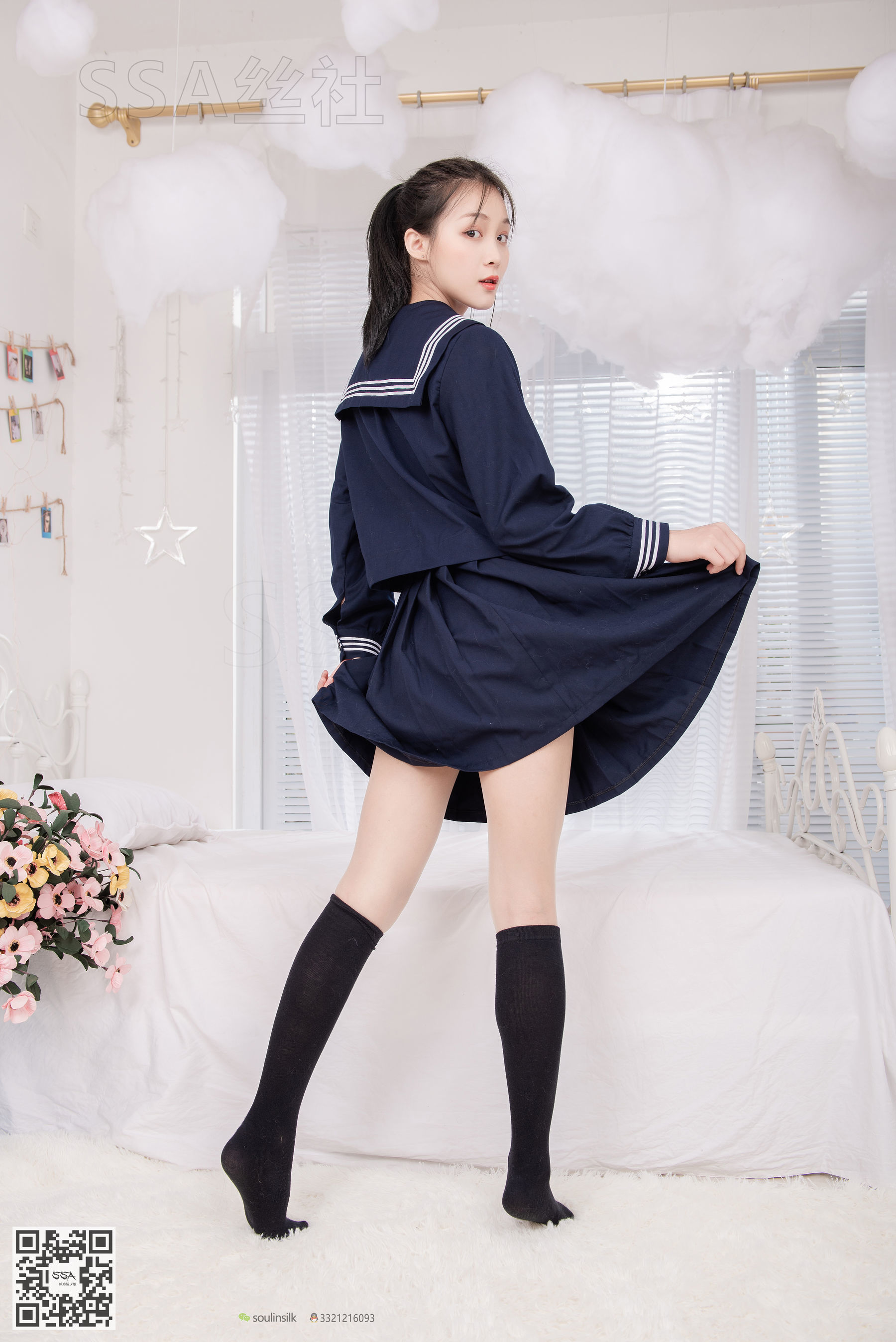 [SSA丝社]超清写真 No.142 君君 JK制服