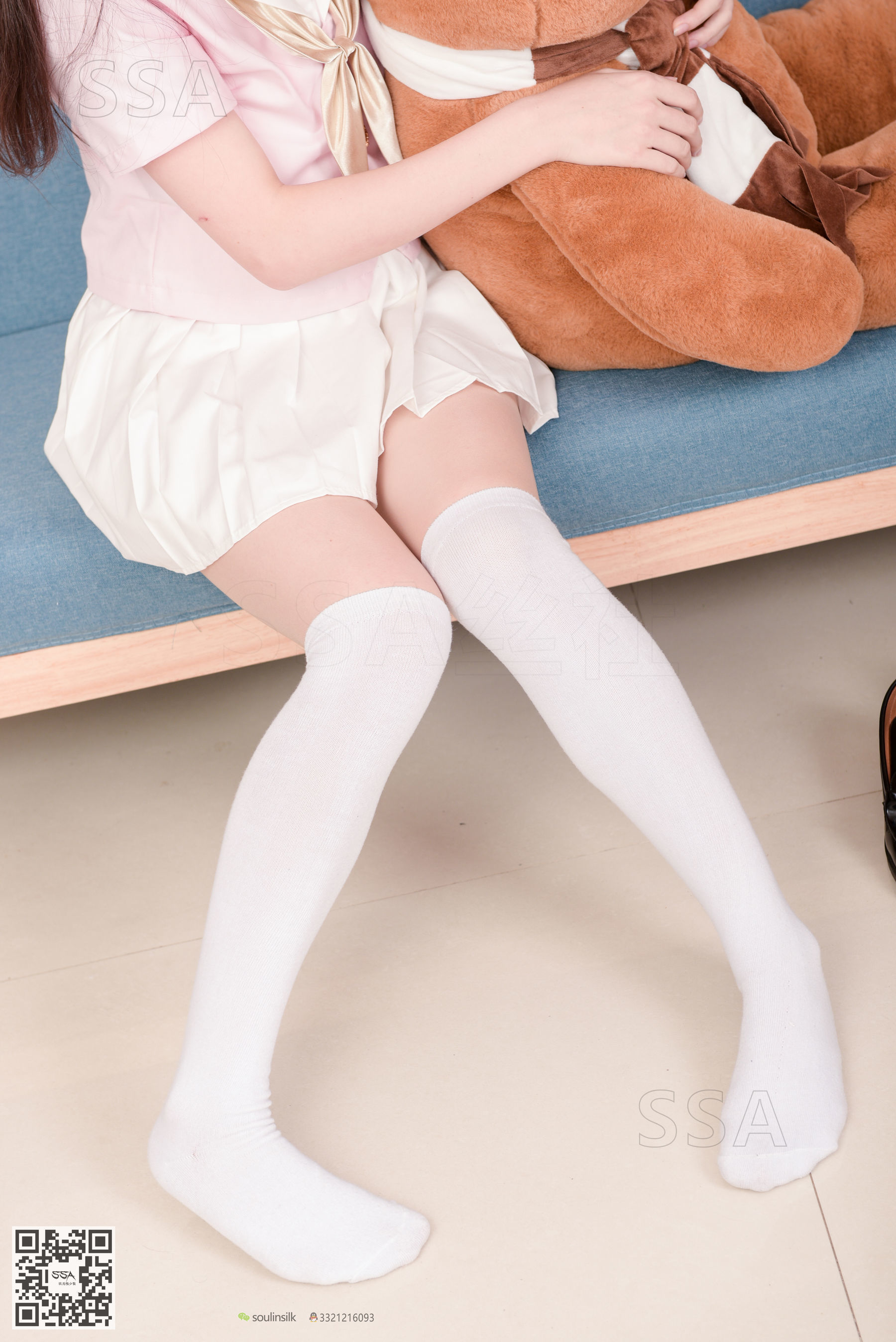 [SSA丝社]超清写真 No.144 丹丹 粉色JK制服