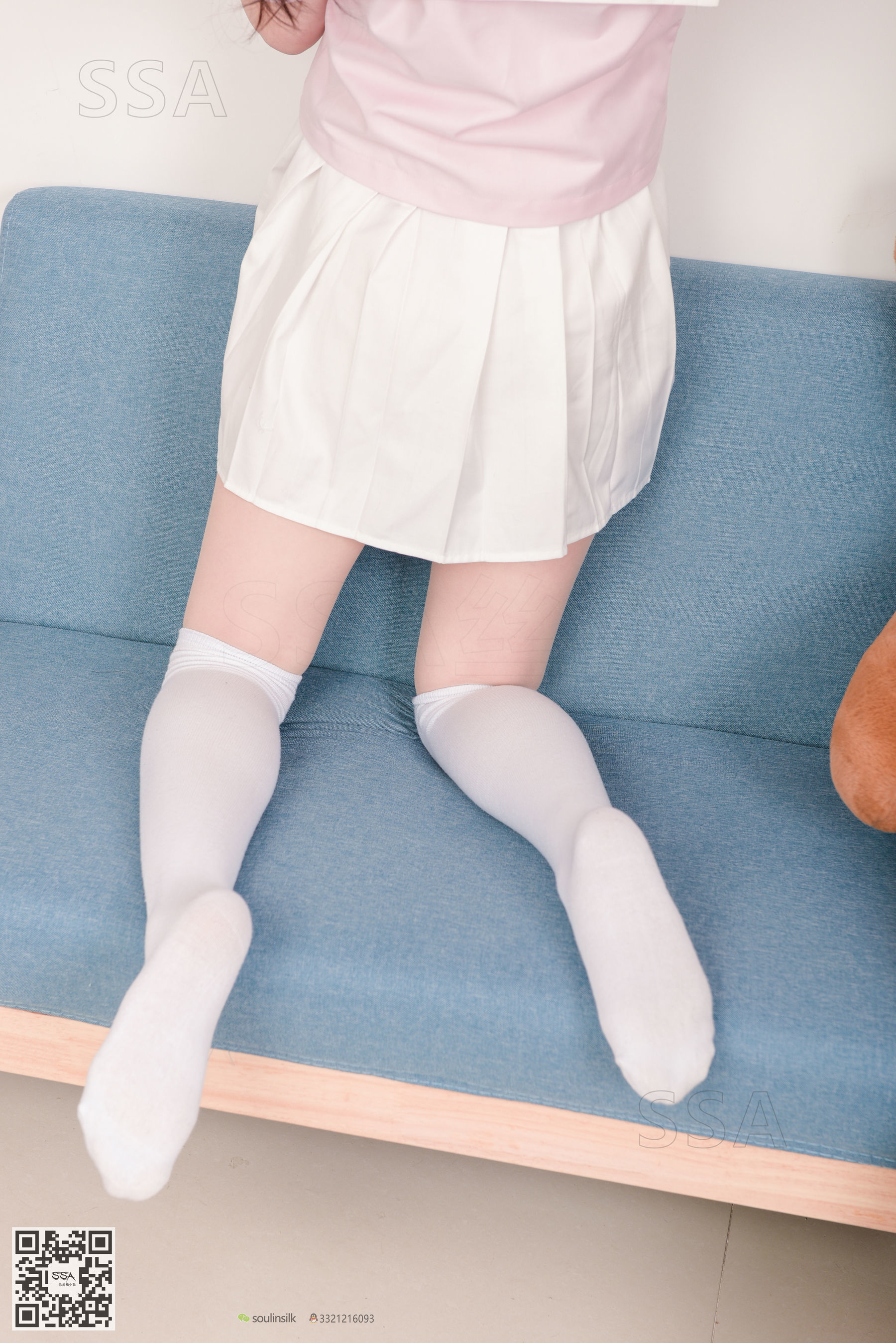 [SSA丝社]超清写真 No.144 丹丹 粉色JK制服