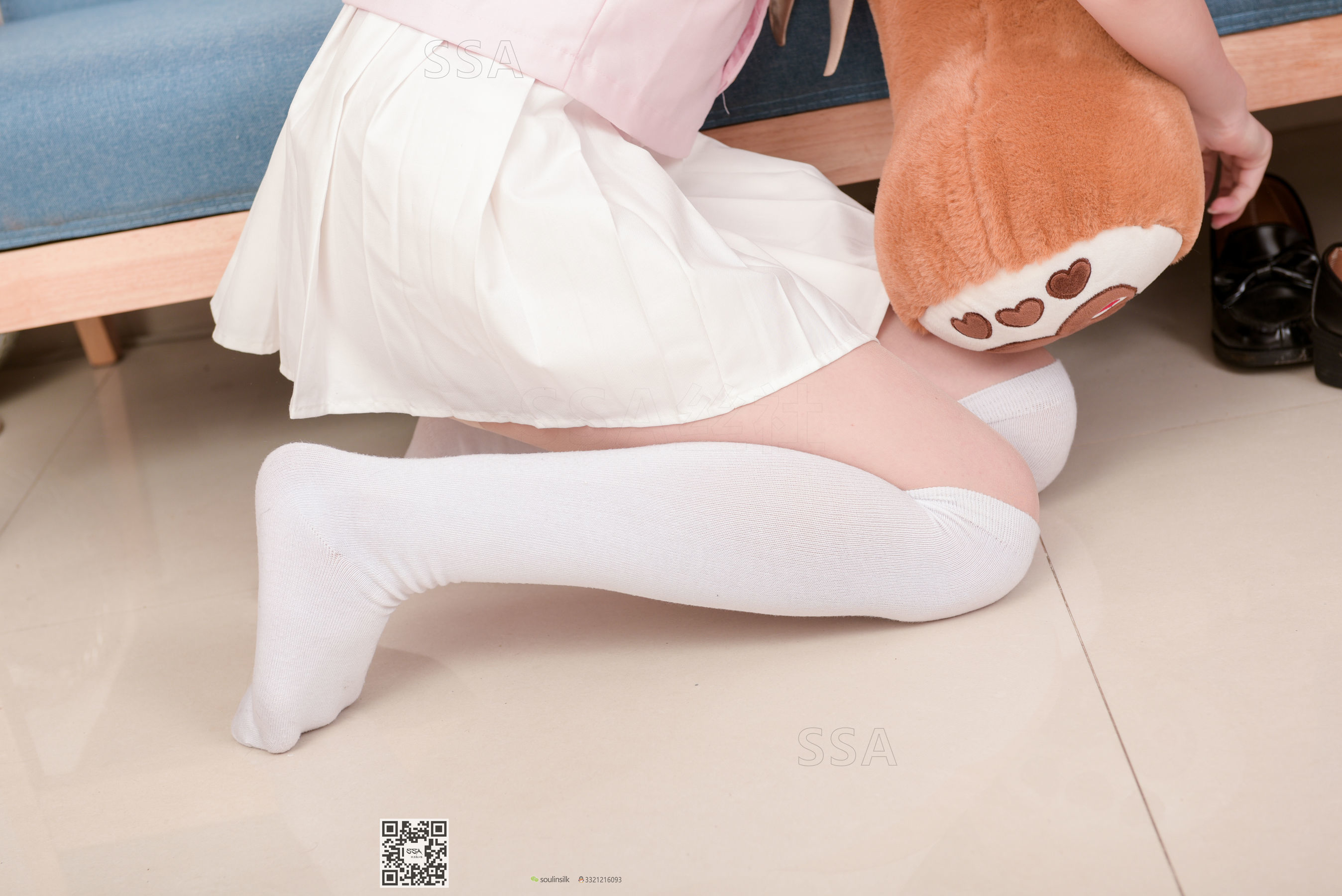 [SSA丝社]超清写真 No.144 丹丹 粉色JK制服