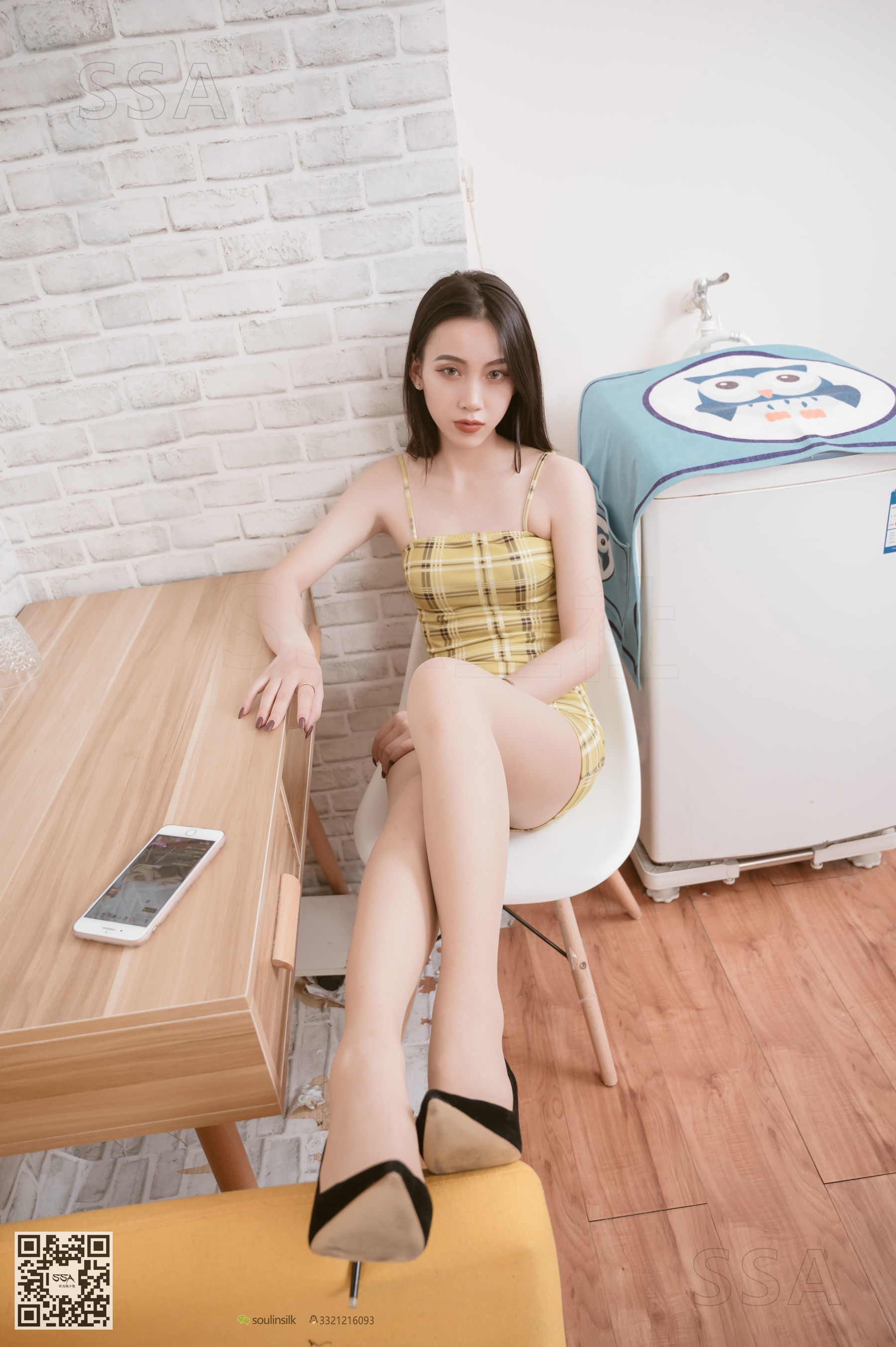 [SSA丝社]超清写真 No.156 大大 格子包臀裙