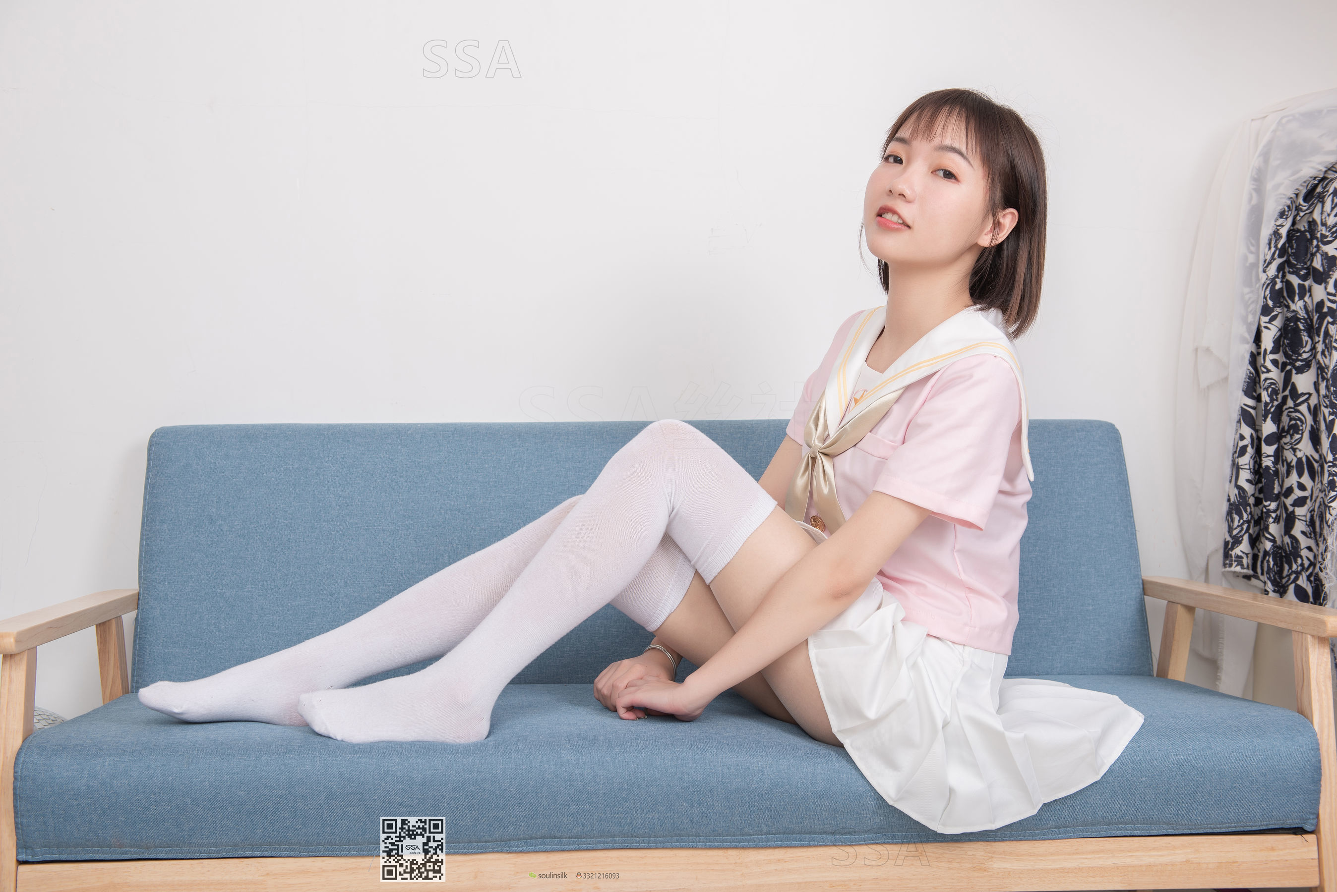 [SSA丝社]超清写真 No.162 桃子粉色JK制服