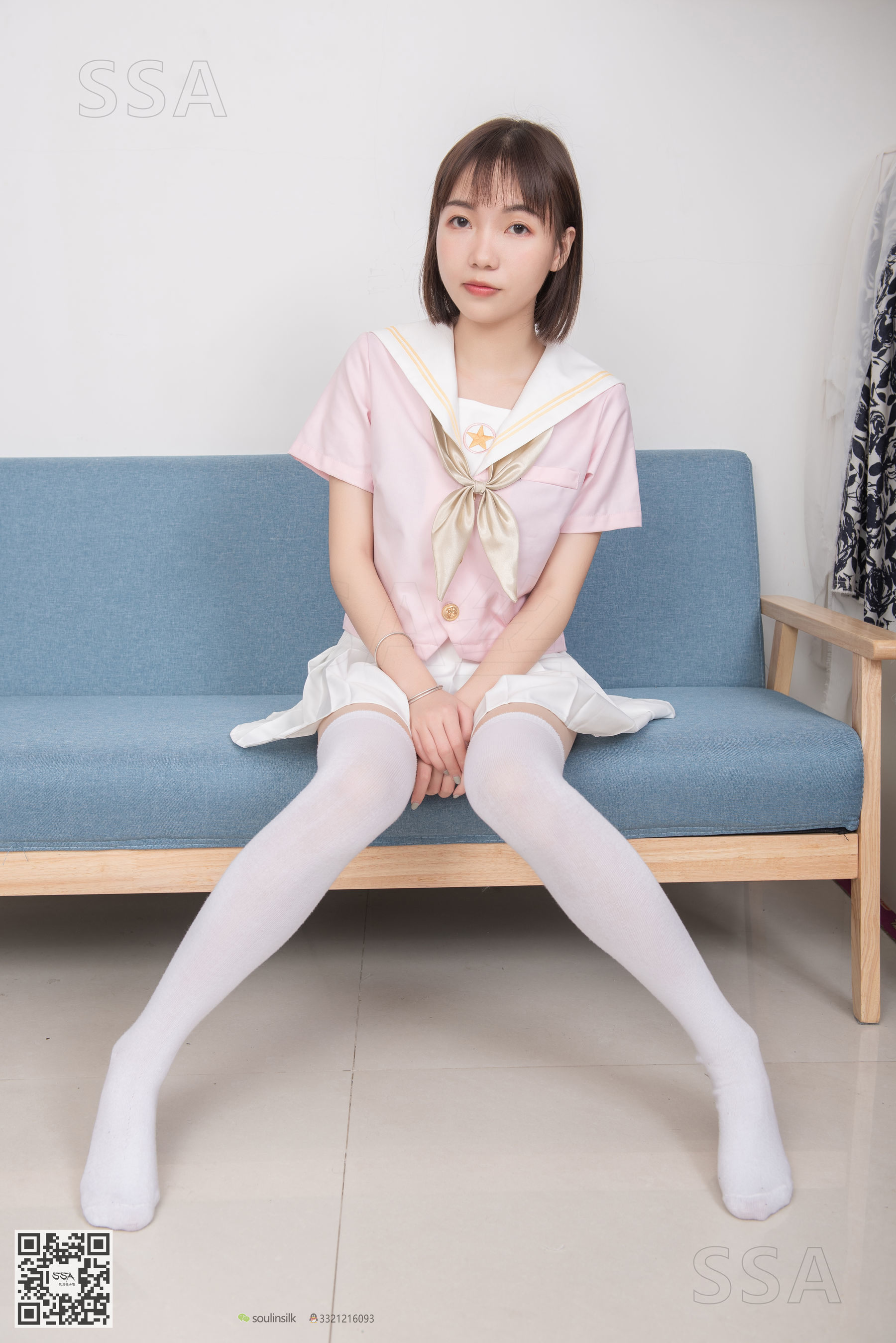 [SSA丝社]超清写真 No.162 桃子粉色JK制服