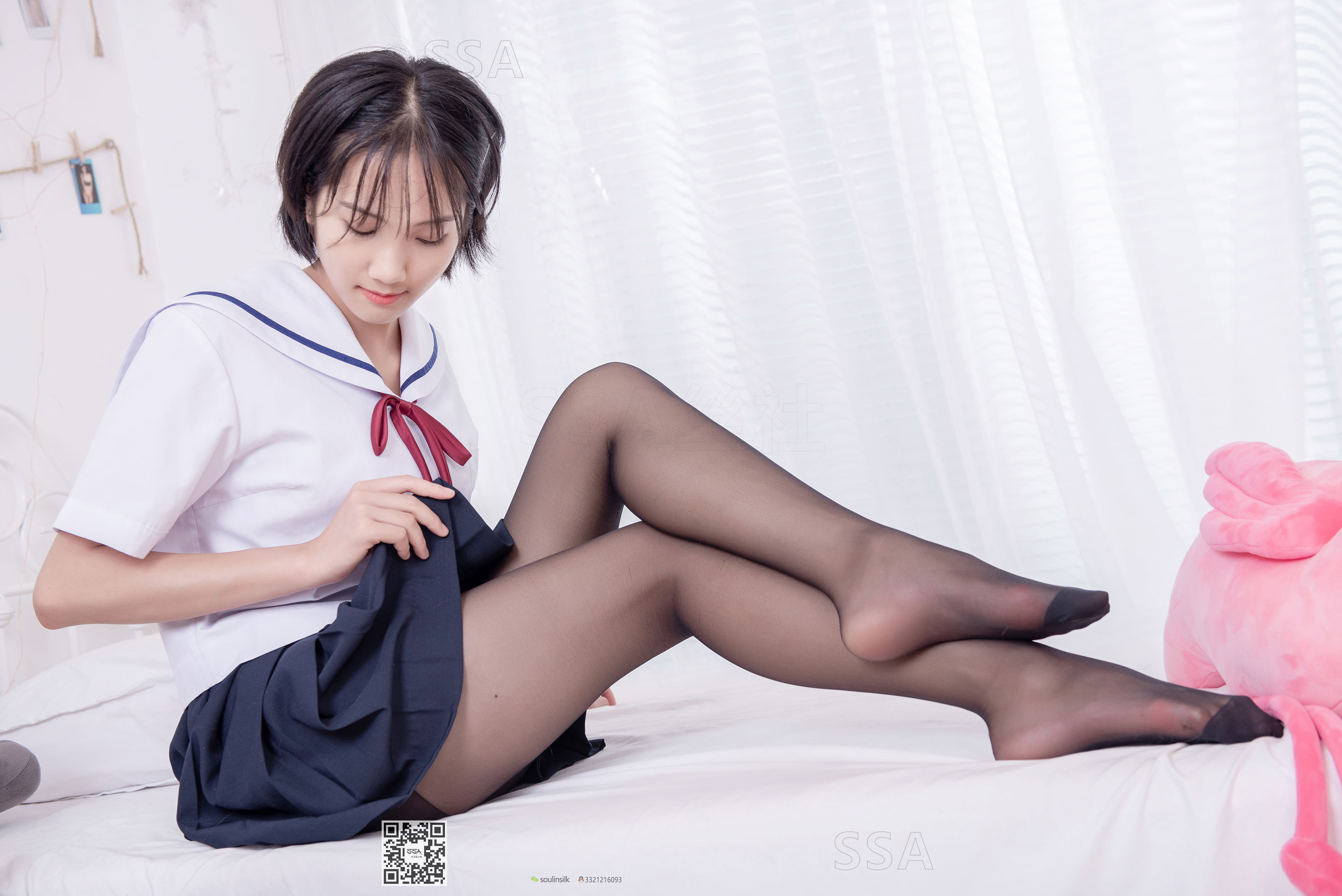 [SSA丝社]超清写真 No.169 小佩 JK制服黑丝