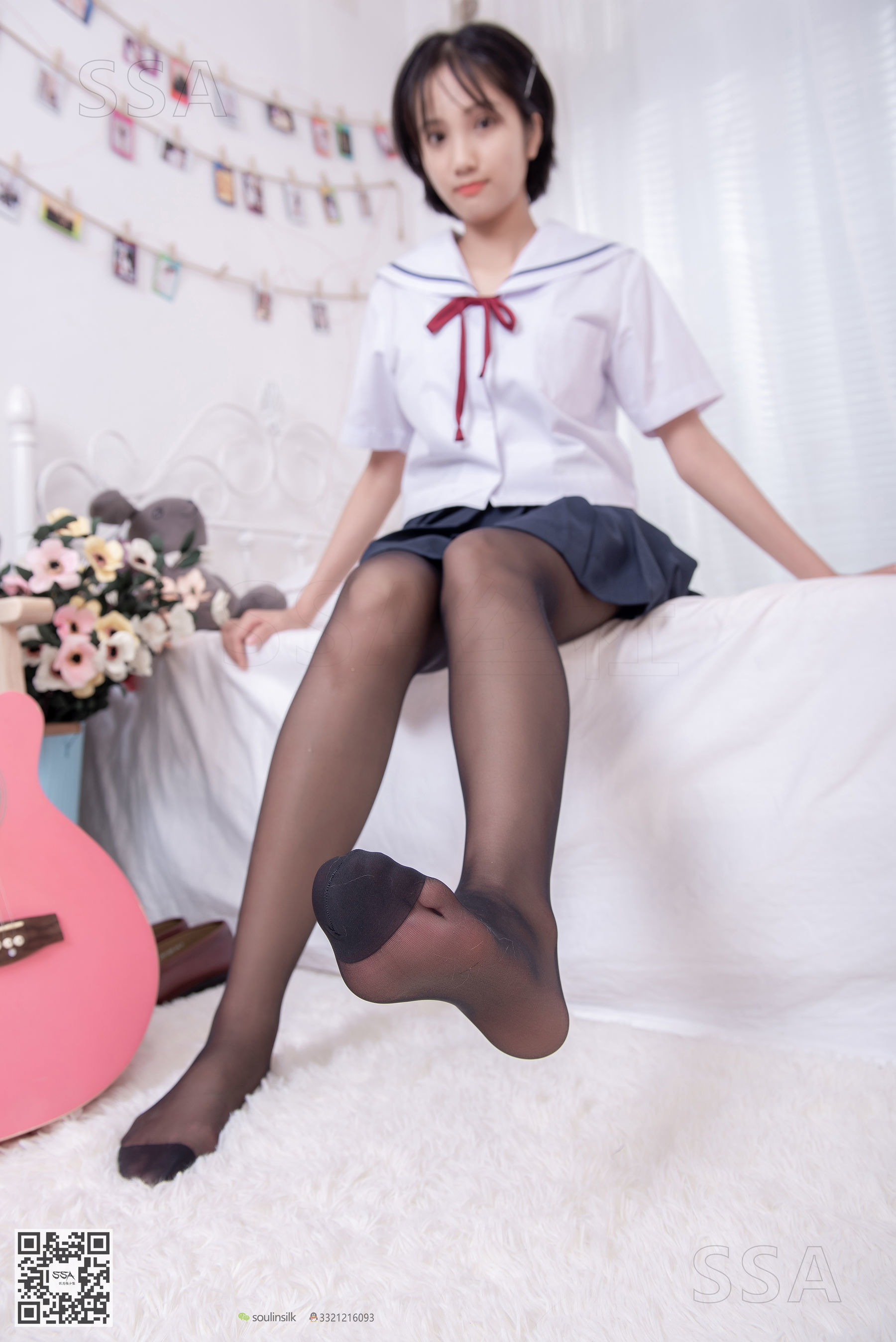 [SSA丝社]超清写真 No.169 小佩 JK制服黑丝