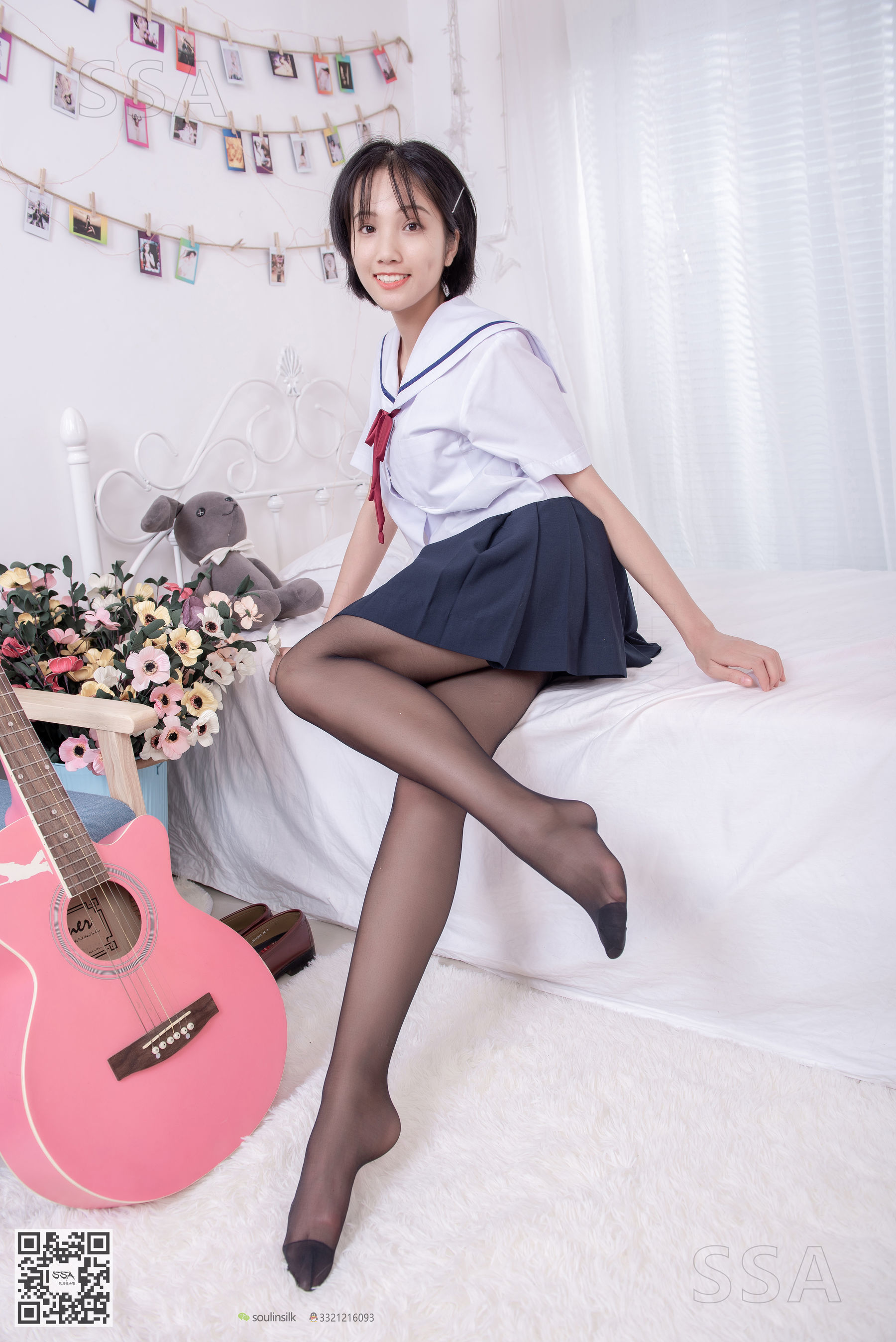 [SSA丝社]超清写真 No.169 小佩 JK制服黑丝