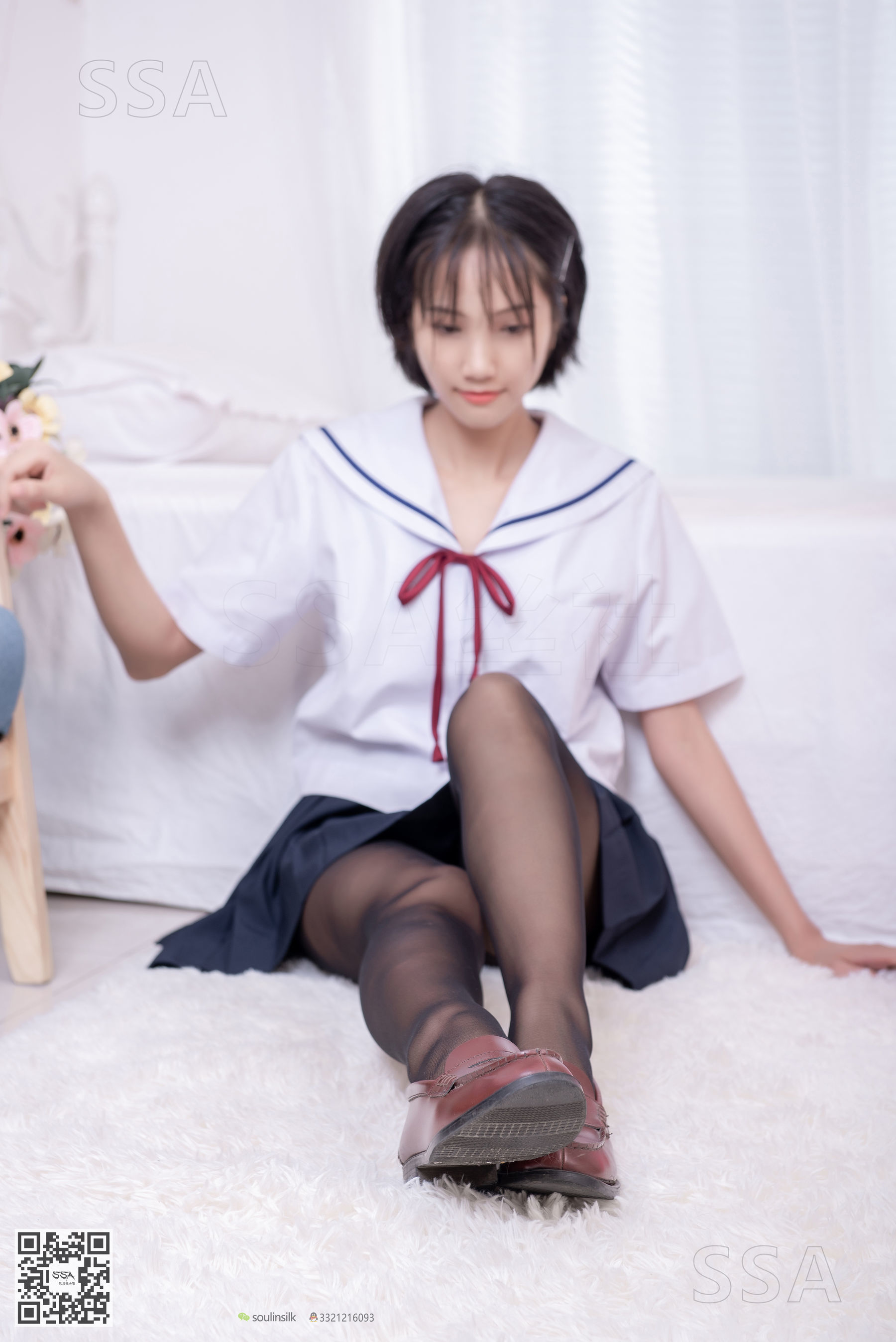 [SSA丝社]超清写真 No.169 小佩 JK制服黑丝