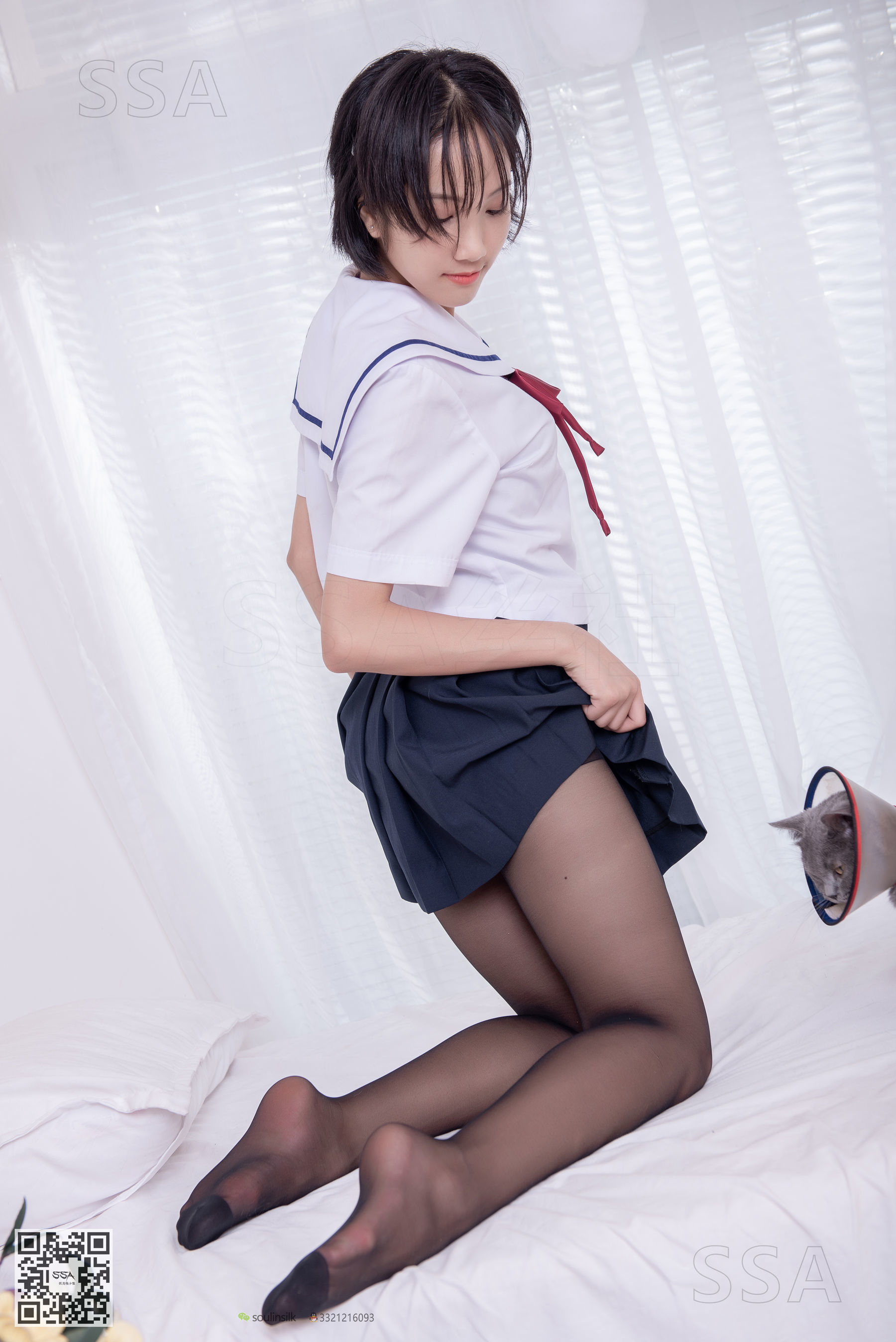 [SSA丝社]超清写真 No.169 小佩 JK制服黑丝