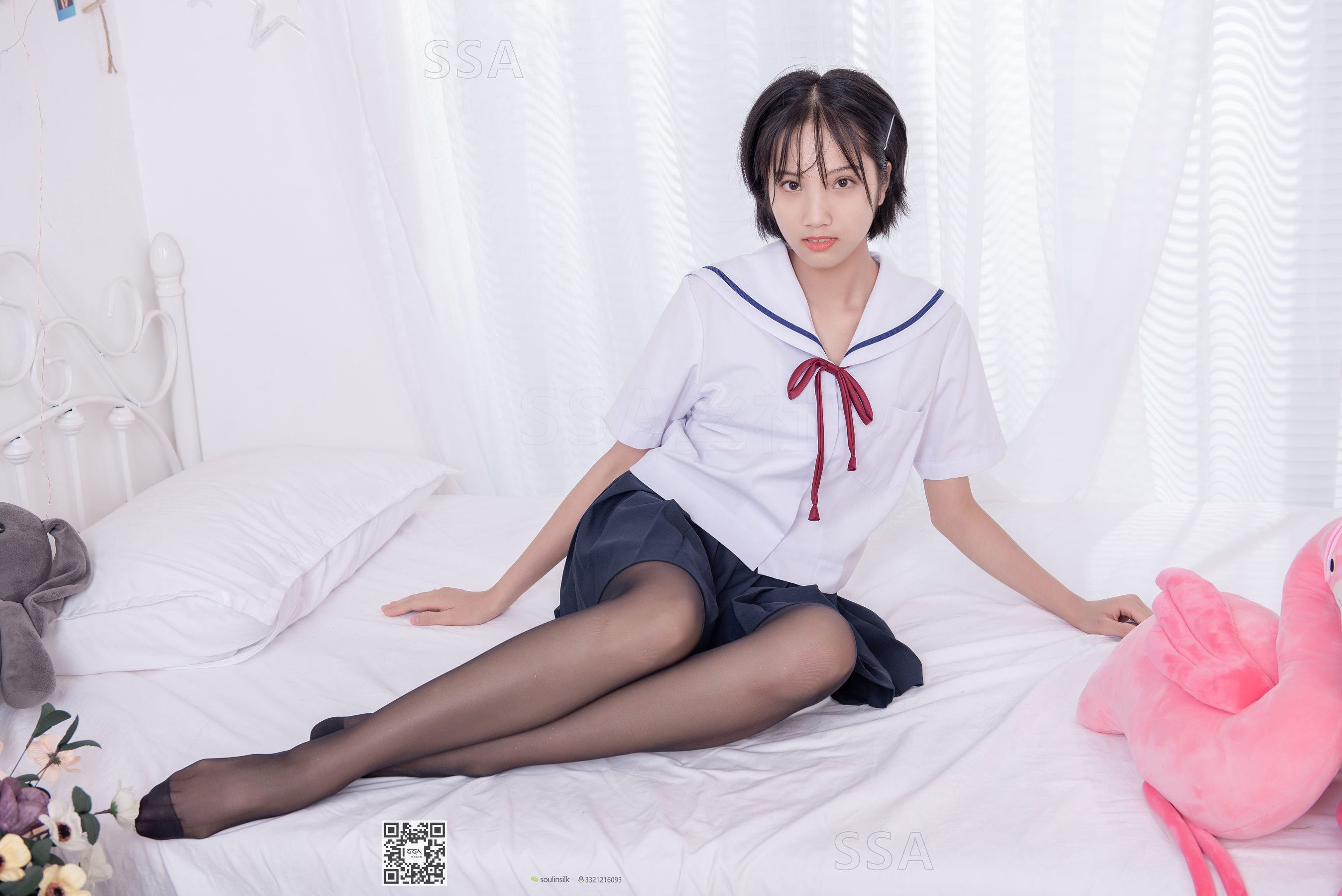 [SSA丝社]超清写真 No.169 小佩 JK制服黑丝