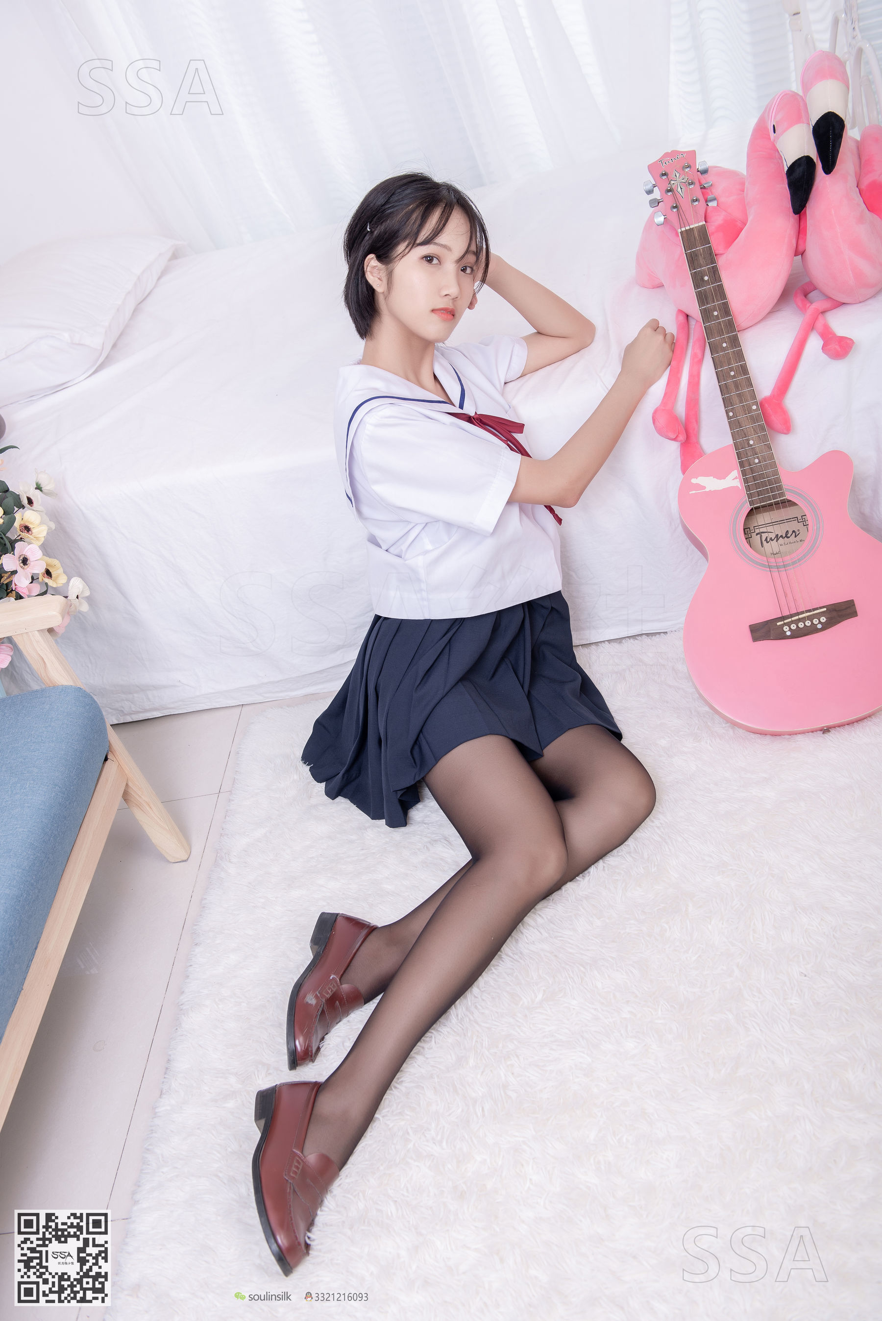 [SSA丝社]超清写真 No.169 小佩 JK制服黑丝