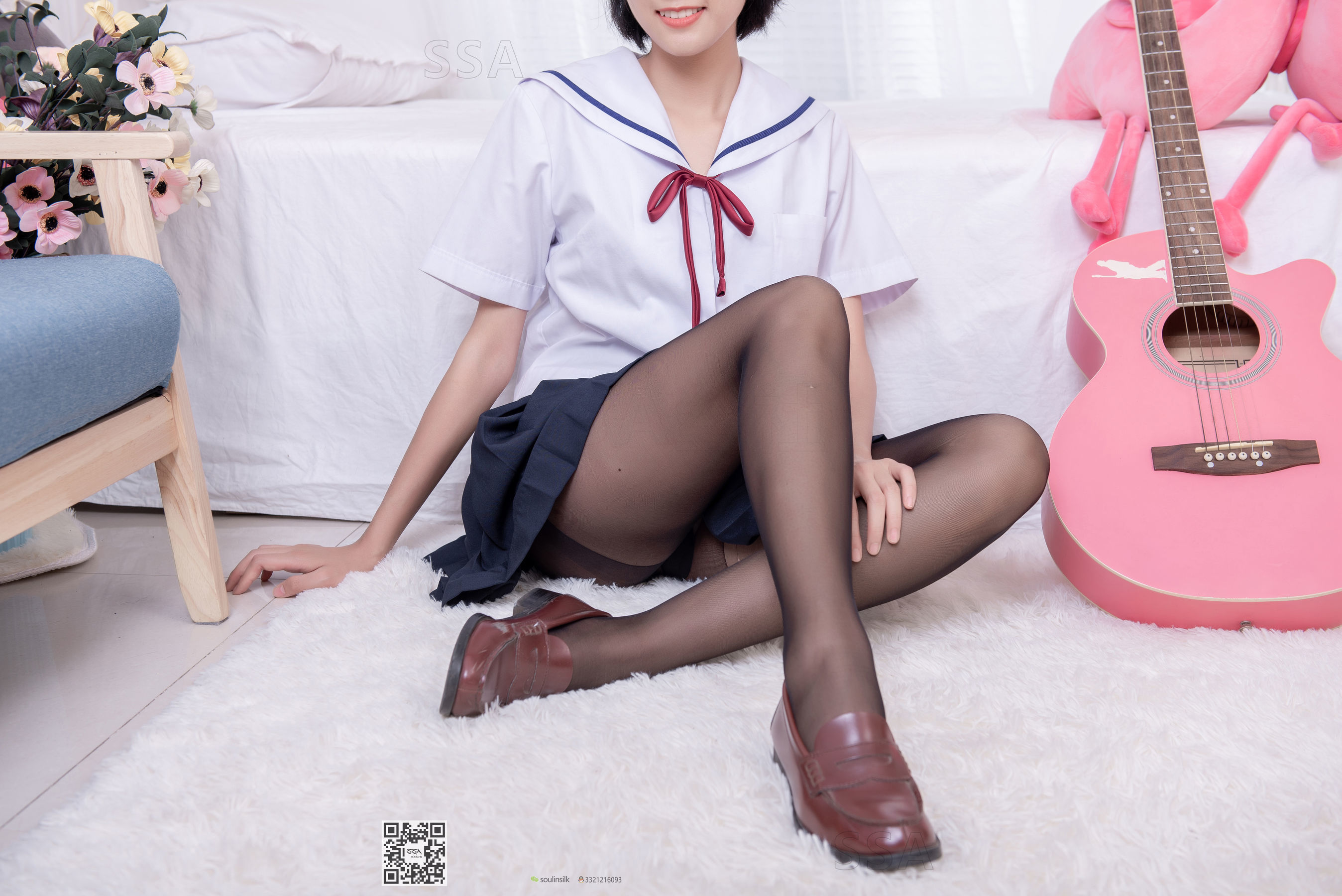[SSA丝社]超清写真 No.169 小佩 JK制服黑丝
