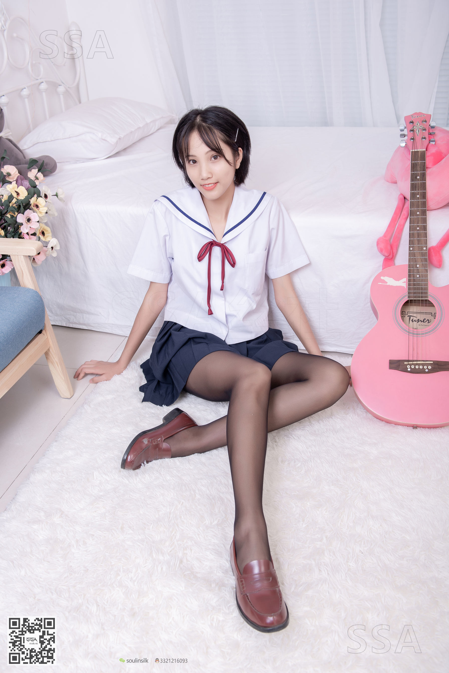 [SSA丝社]超清写真 No.169 小佩 JK制服黑丝