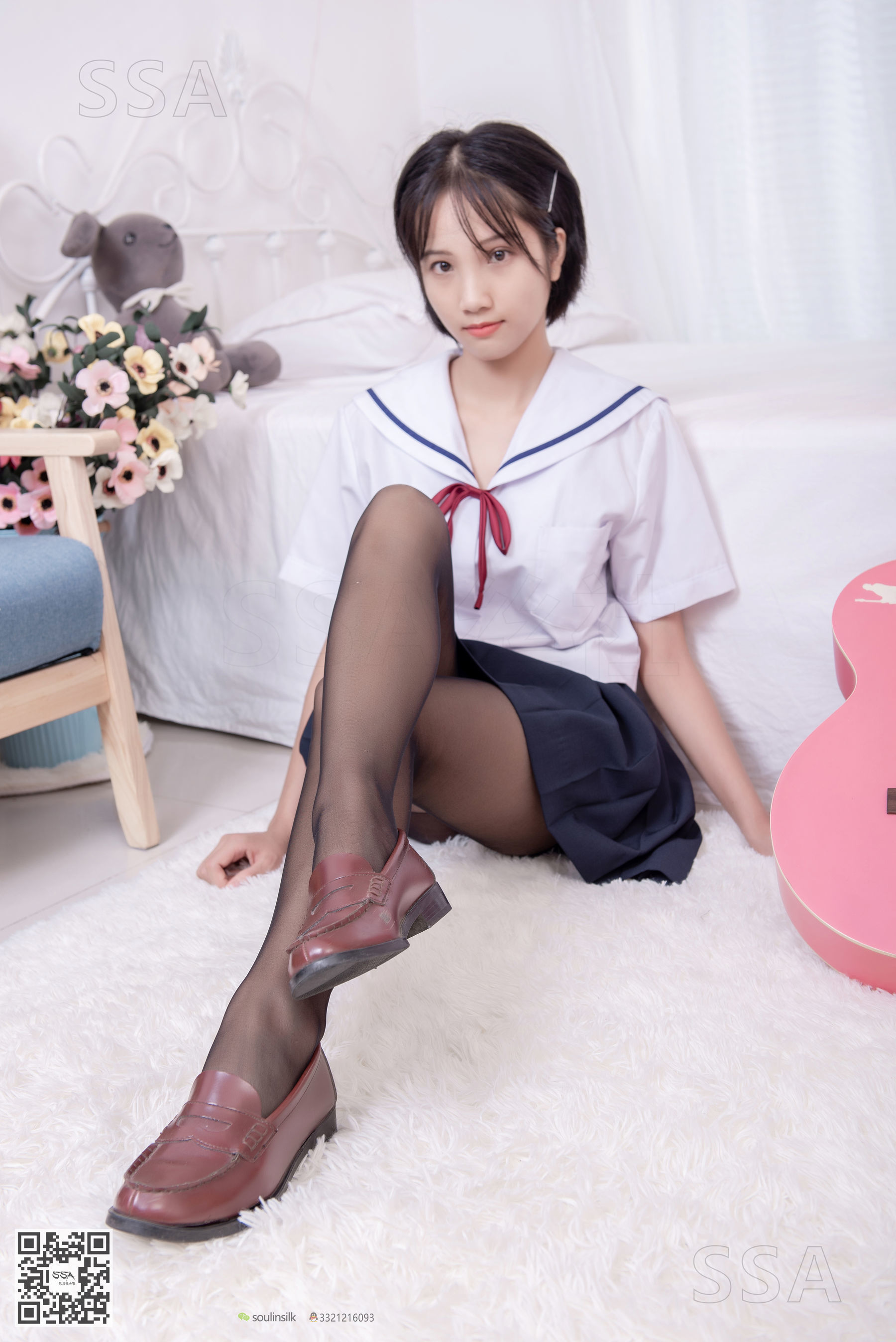 [SSA丝社]超清写真 No.169 小佩 JK制服黑丝