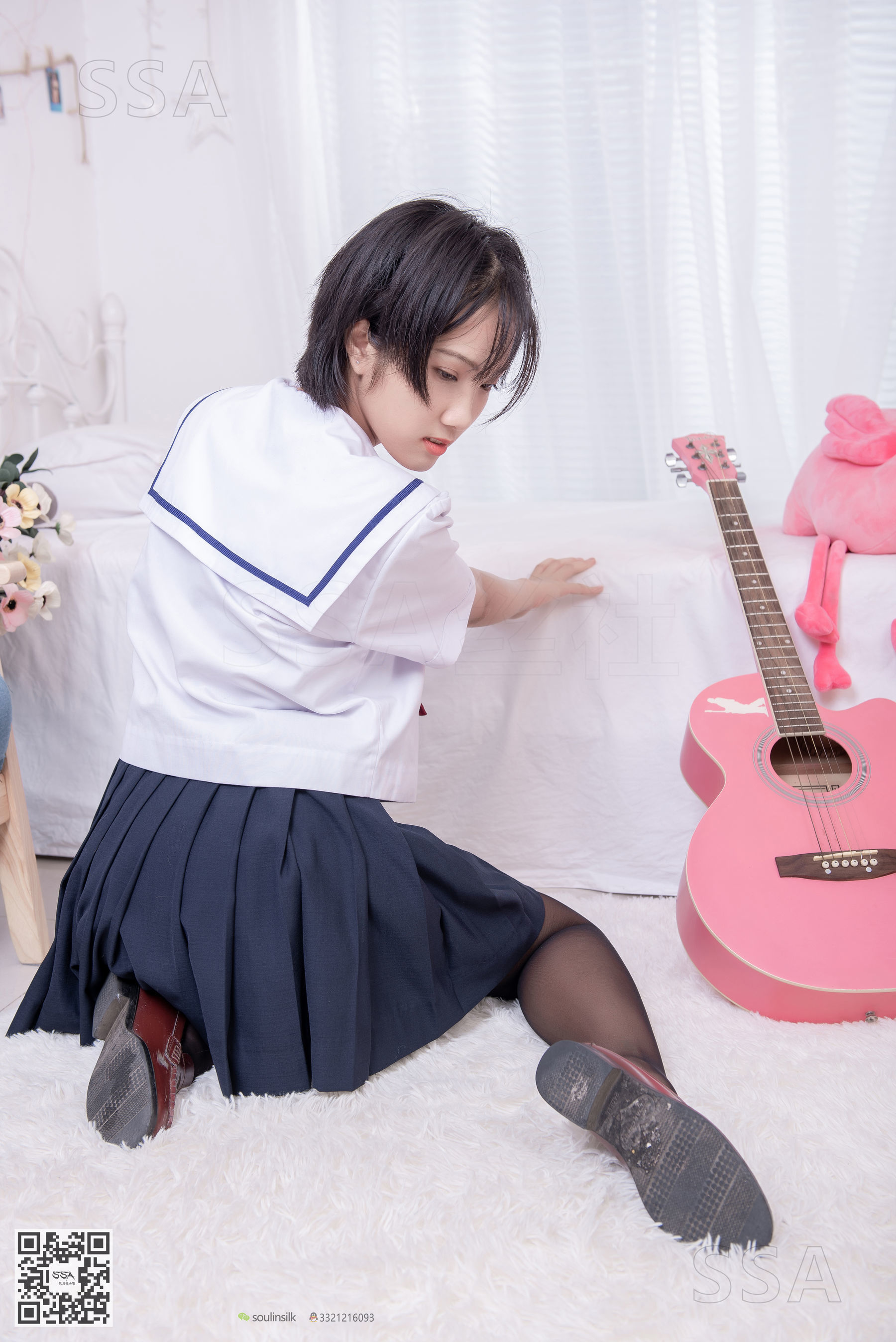 [SSA丝社]超清写真 No.169 小佩 JK制服黑丝