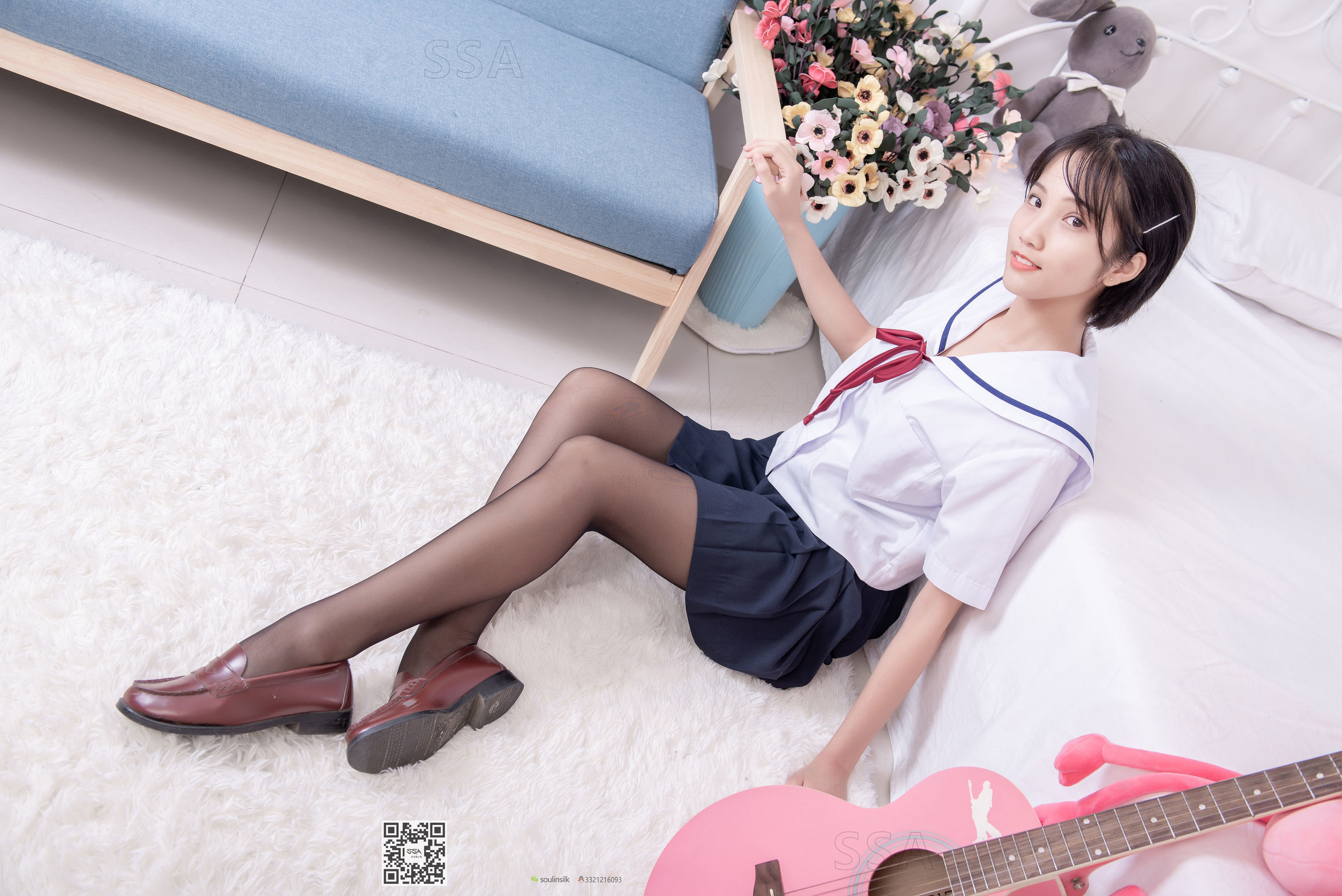 [SSA丝社]超清写真 No.169 小佩 JK制服黑丝