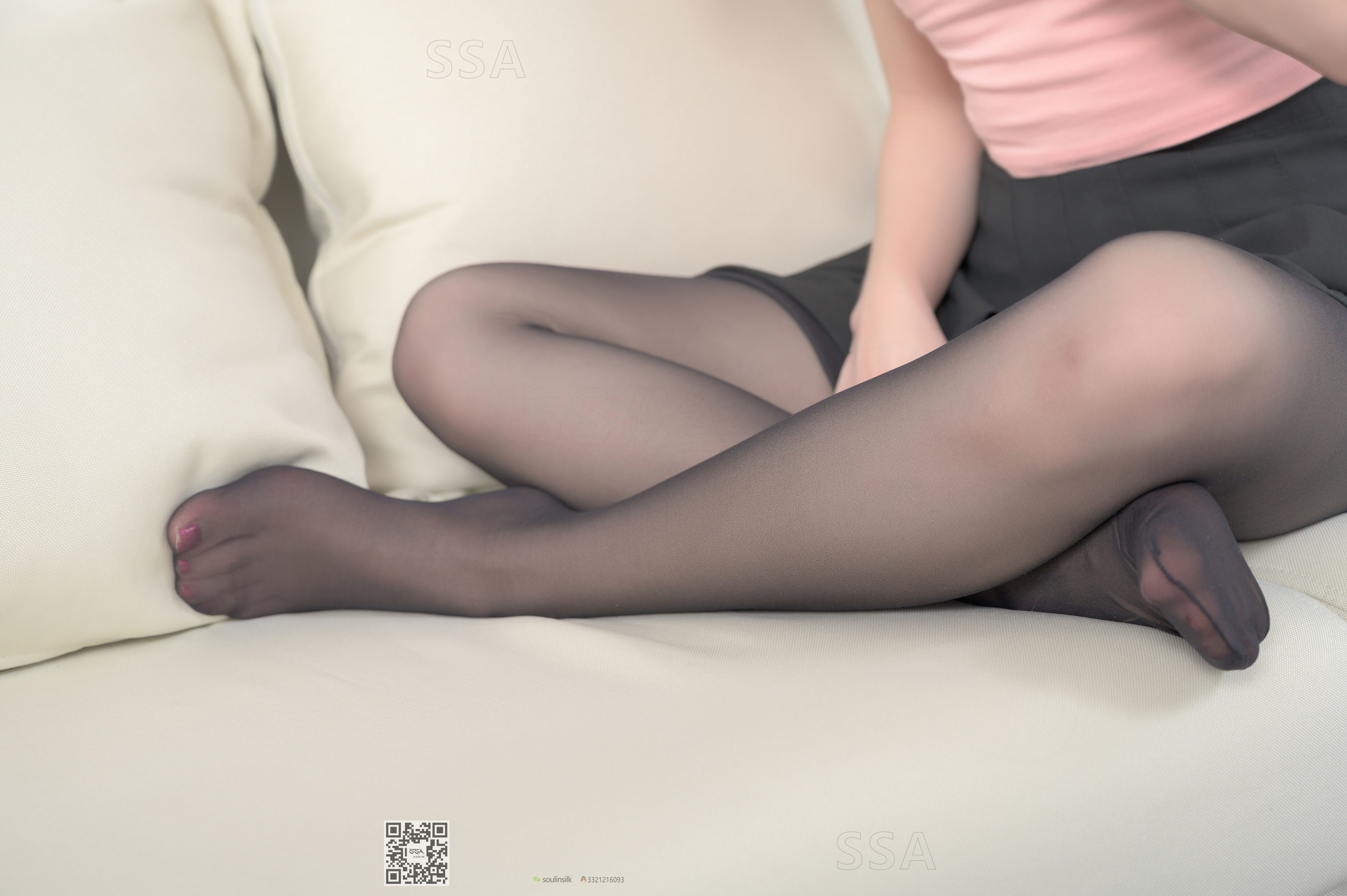[SSA丝社]超清写真 No.185 莉莉 居家混搭风日常黑丝
